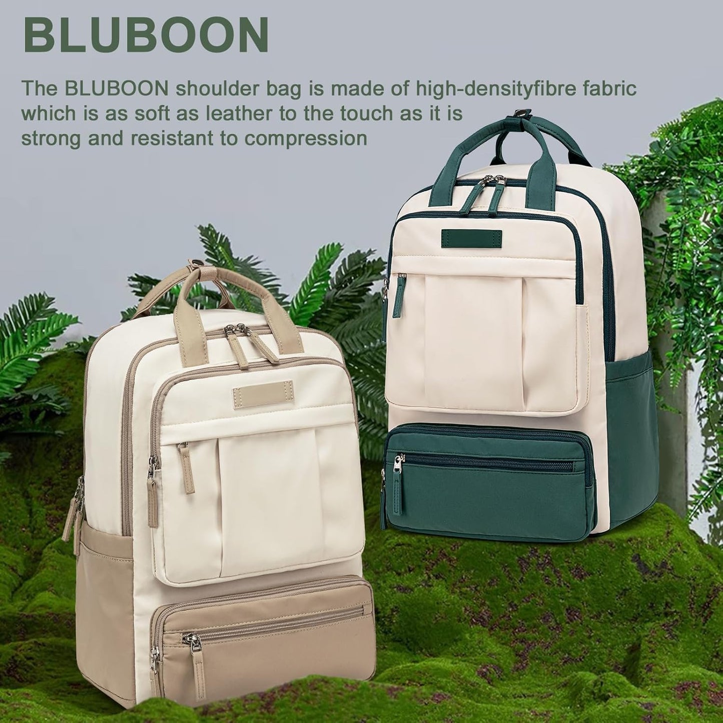 Laptop Backpack for Women Water Resistant Carry on Backpack Work Business Travel Bookbag Fashion College Schoolbag Fits 15.6 Inch Laptop Bag