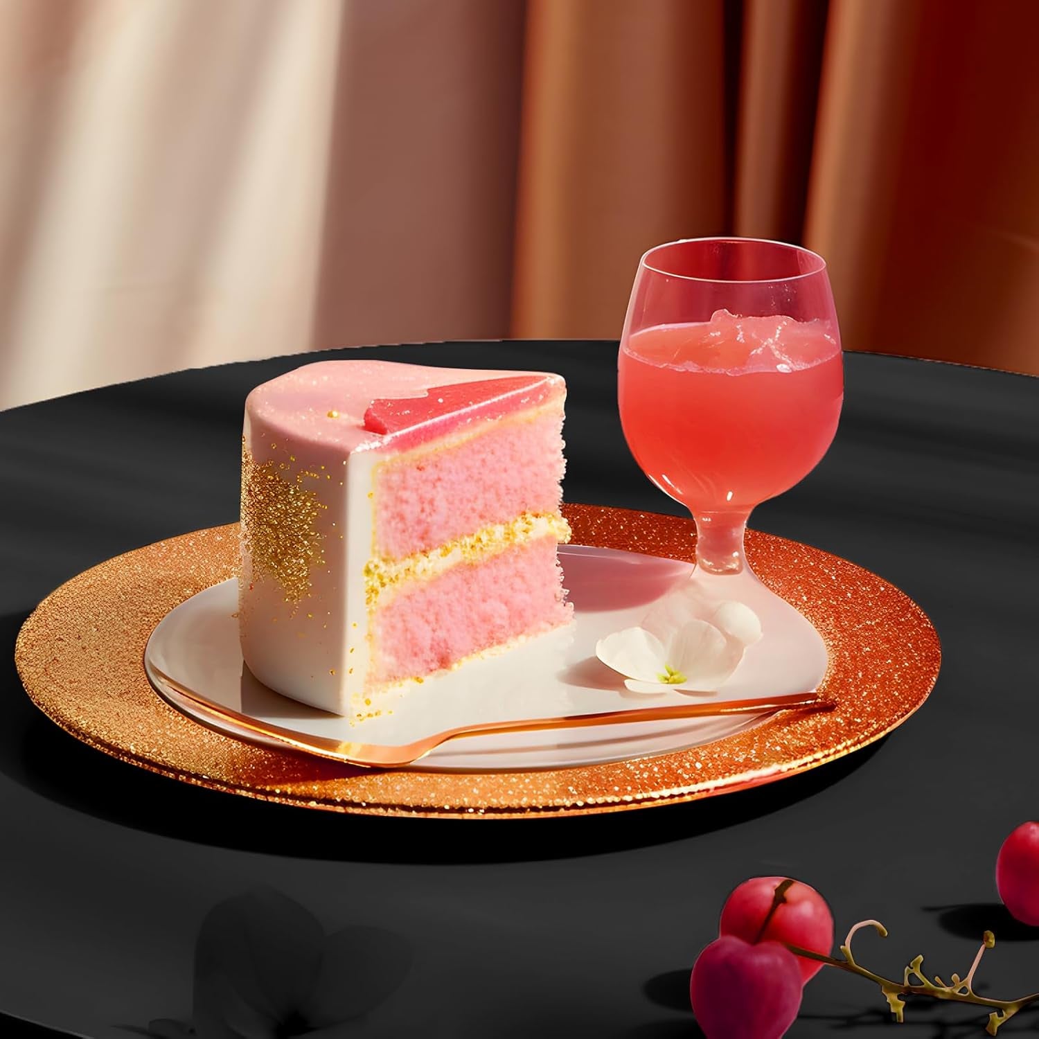 Set of 2 Black Plastic Tablecloths with Metallic Matte Finish, 40" x 108", Ideal for Halloween, Graduation, Space, Scorpio Birthday Parties, and Anniversary Event Decorations