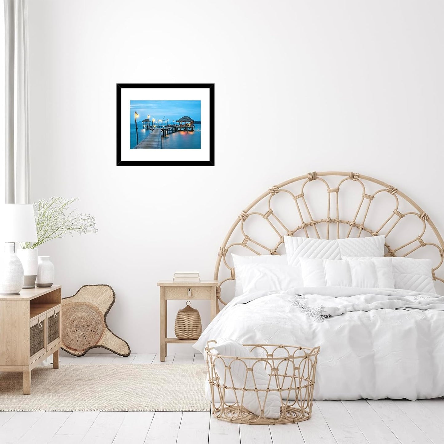 12X15 Picture Frame with Mat, Display 8X12 with Mat or 12 X 15 without Mat, Wood 12 by 15 Photo Frames for Wall Hanging, 1 Pack, Black