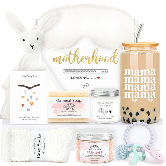 Postpartum Care Package for New Mothers - Thoughtful Gift Basket for New Moms, Ideal for Baby Showers and First-Time Moms