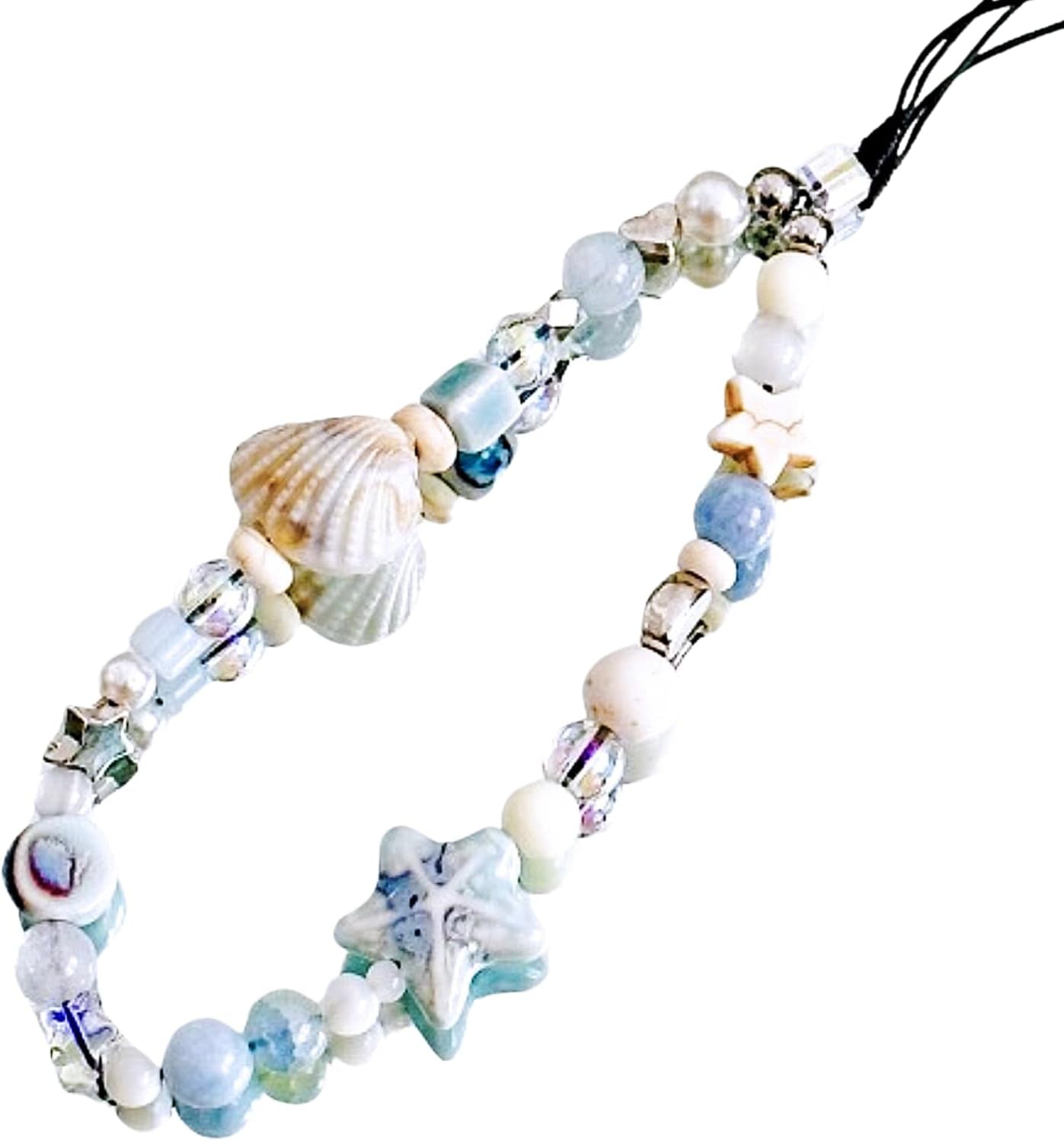 Beaded Camera Wrist Strap Cute Digital Camera Charm Lanyard Phone Charms Strap Beaded Camera Chain for Phone Bag Keychain