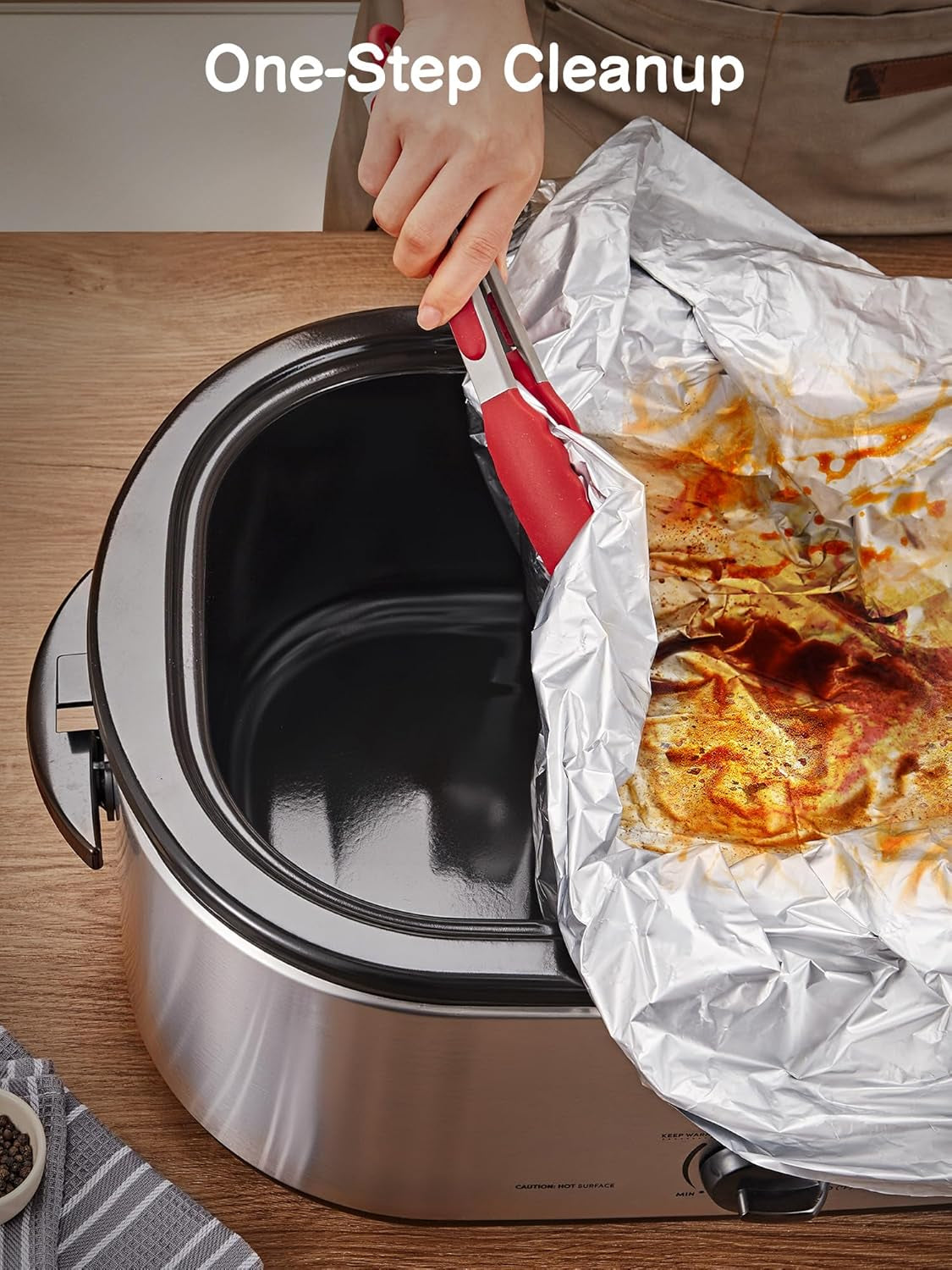 Foil Electric Roaster Liners, 2-Count Disposable Turkey Oven Cooking Bags, Fits 16, 18, 22 Quart Roaster Pan, Instant Cleanup for Thanksgiving Christmas, 16 X 34 Inch