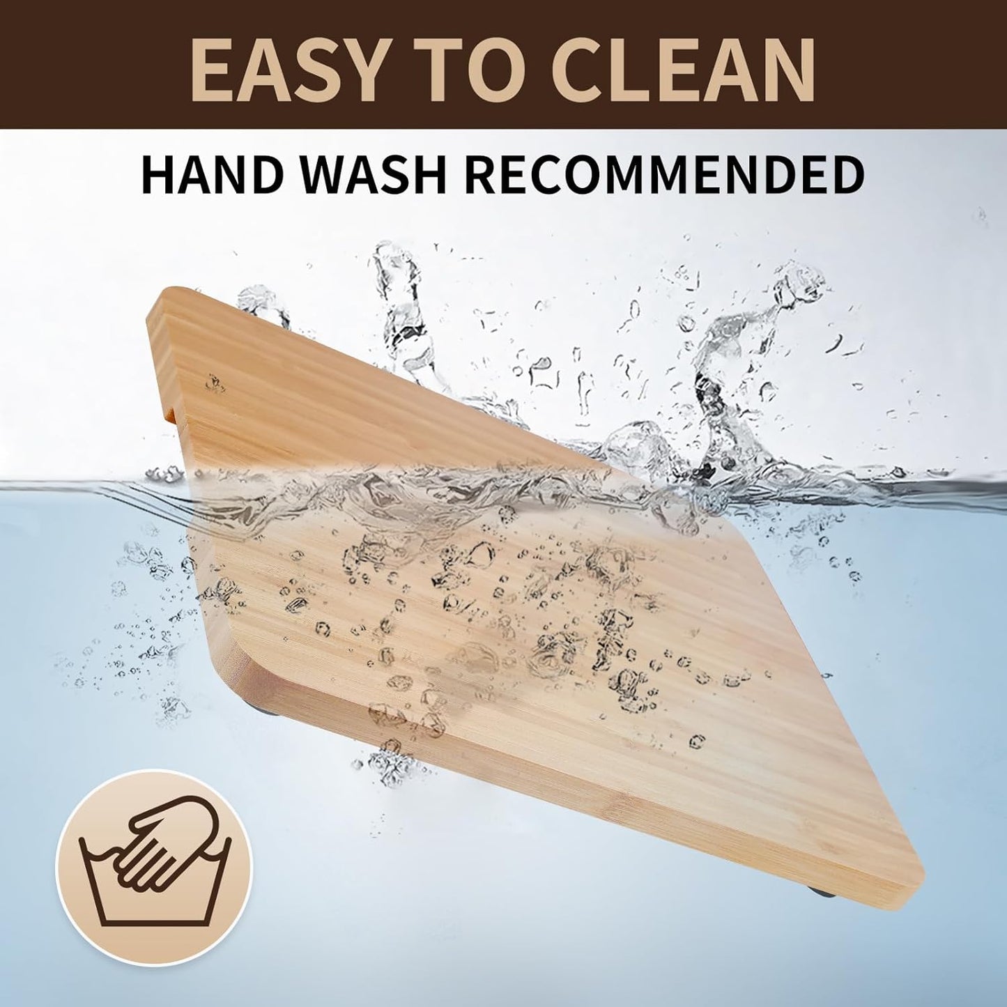Cutting Board Compatible with BLACK+DECKER 8-Slice Extra Wide Convection Toaster Oven, Heat Resistant Large Bamboo Cutting Board Accessories for BLACK+DECKER Toaster Ovens Countertop