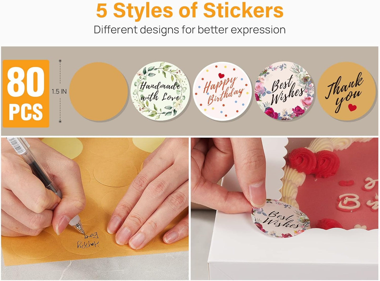 5Pcs Cake Boxes, 12X12X8 Inches Tall Cake Box with Window, White Bakery Boxes, Large Baking Boxes, Square Cardboard Cake Box for Multi-Layer Cakes, Cake Decorating Supplies for Gift Giving