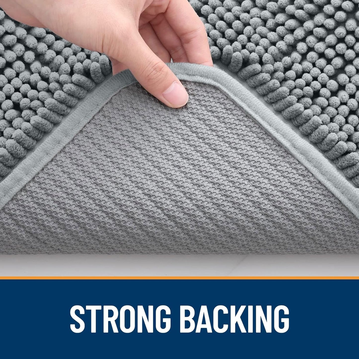 Dog Door Mat Bundle: Grey (30X20 In) & Black (32X20 In) Geometric Doormats