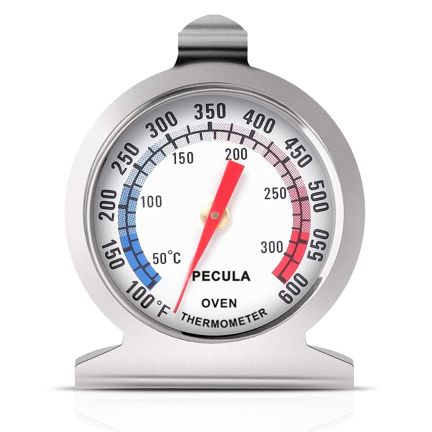 2 Pack Refrigerator Thermometer -30~30°C/-20~80°F and 1 Pack Oven Thermometer 50-300°C/100-600°F