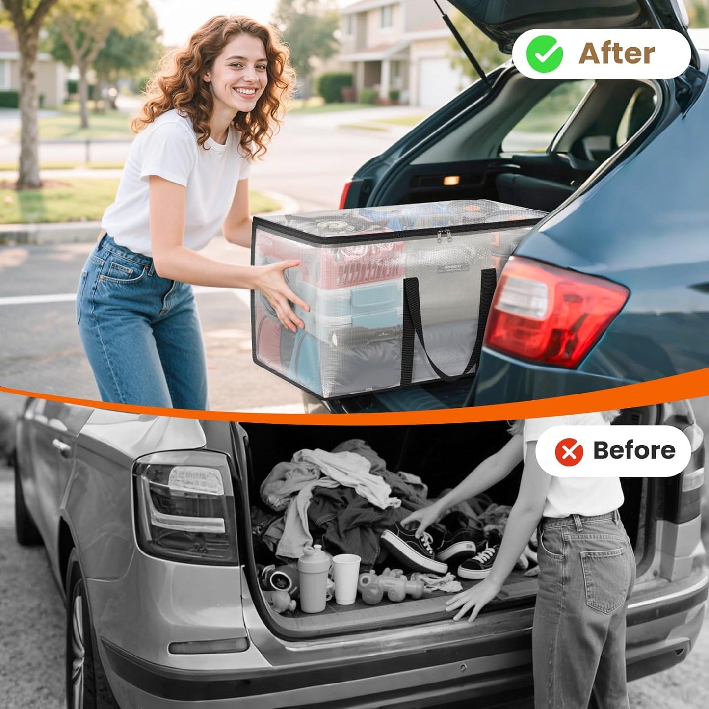 Moving Bags Extra Heavy Duty Oversized Storage Bags with Reinforced Handle and Double Zippers,Moving Supplies Totes for Storage Packing Dorm Room Essentials Alternative to Moving Boxes