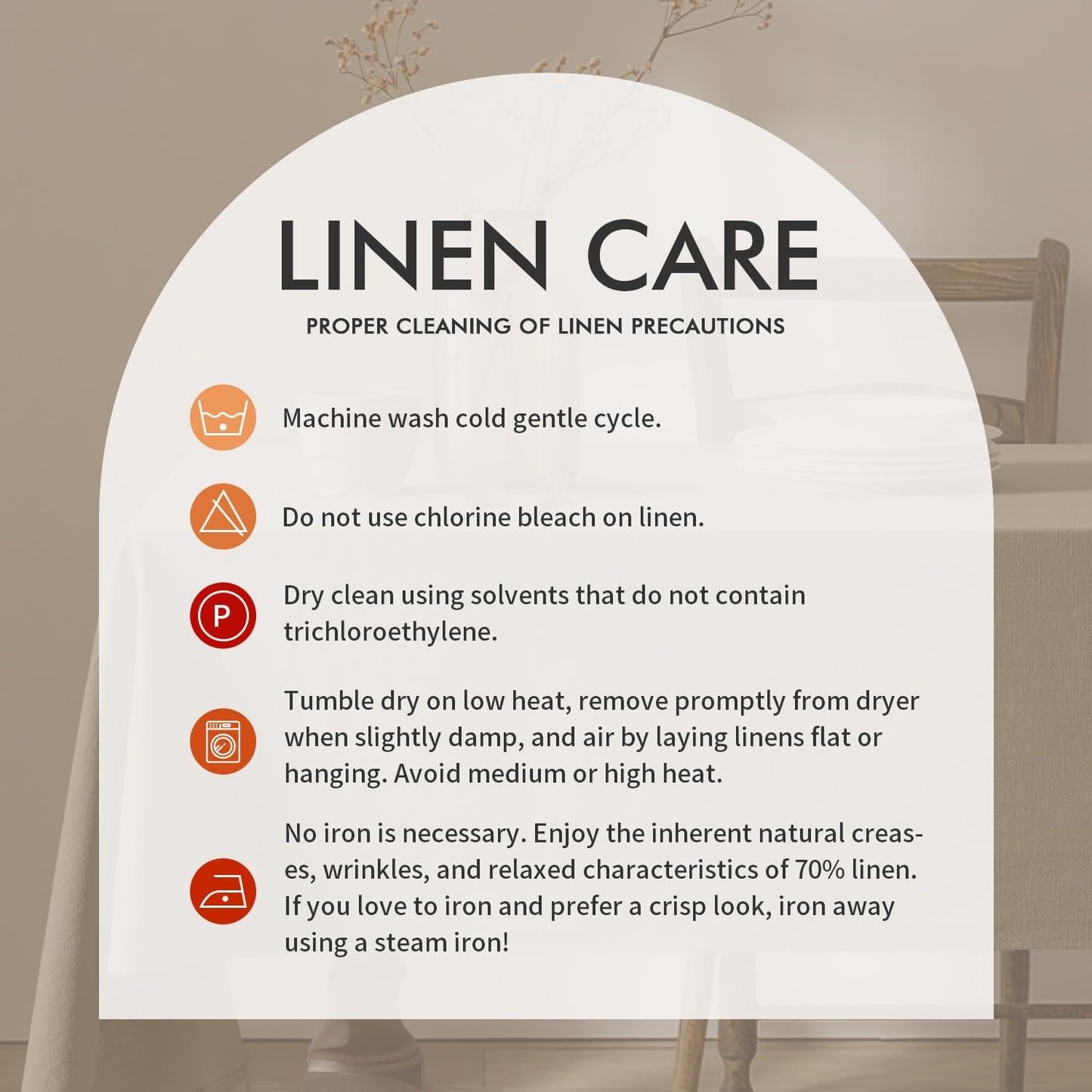 Linen Cotton Blend Tablecloth Rectangle, Luxury Waterproof Stain Resistant Durable Farmhouse Oblong Table Cloth for Dining Party Weddings Birthday Events Boho Decor, 52 X 84 Inch, Olive Green
