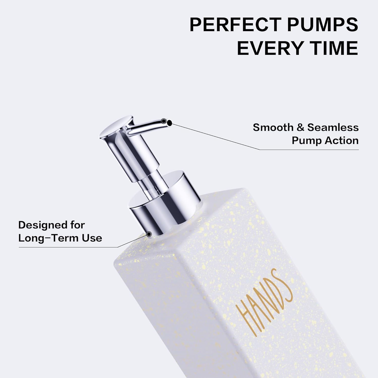 Dish Soap Dispenser, 12 Fl Oz Kitchen Soap Dispensers with Sponge Holder, Stainless Steel Pump Glass Kitchen Soap Dispenser Set, Hand and Dish Soap Bottle Set, Kitchen Decor Accessories