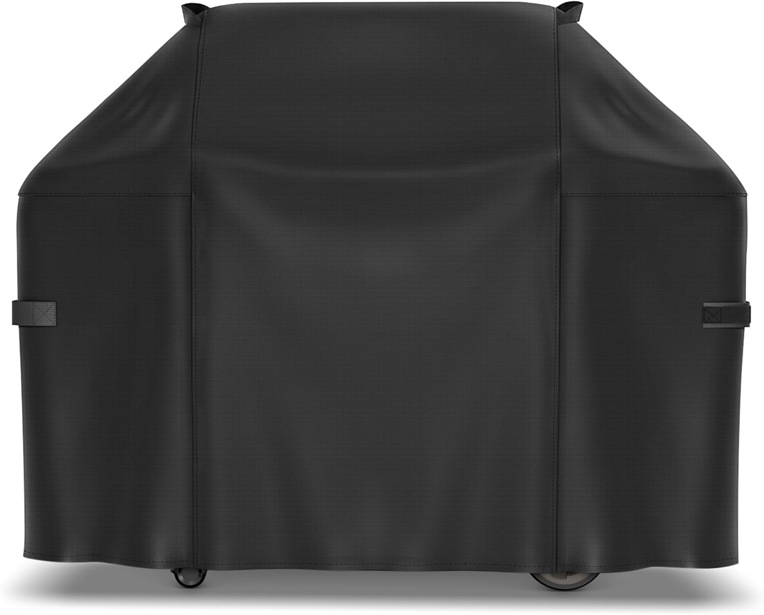 58 Inch Gas Grill Cover for Weber Genesis II and Genesis 300 Series Grills, Unique Waterproof Vinyl Exterior with Polyester Lining, Outdoor BBQ Cover, Compared to Weber 7130, Basic Version