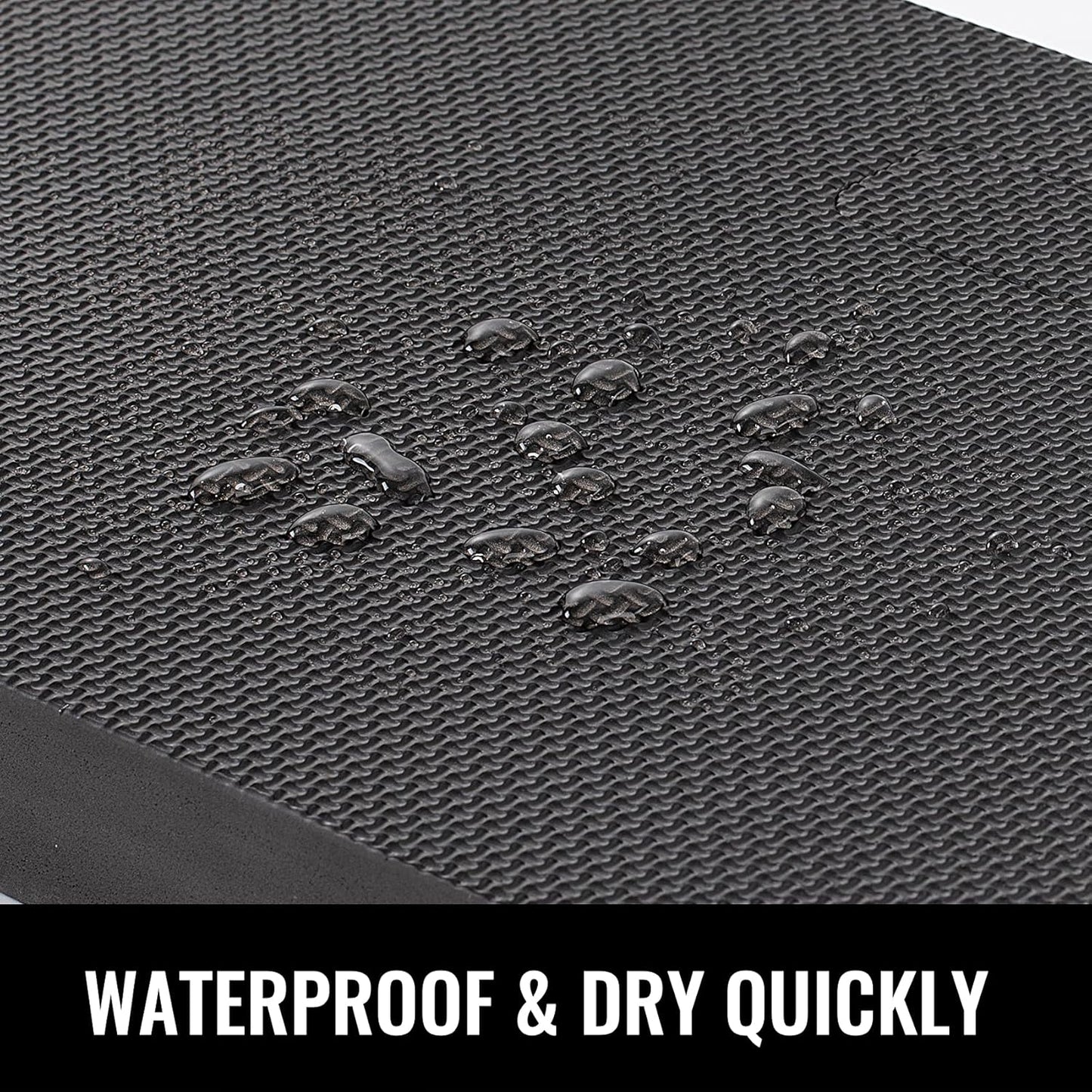 Extra Thick Kneeling Pad for Gardening, Comfortable Knee Pad Cushion, Extra Large Foam Kneeler Mat for Gardening, Baby Bath, Workout, Exercise & Yoga, Mechanic, 17.8 X 11 X 1.5 In, Black