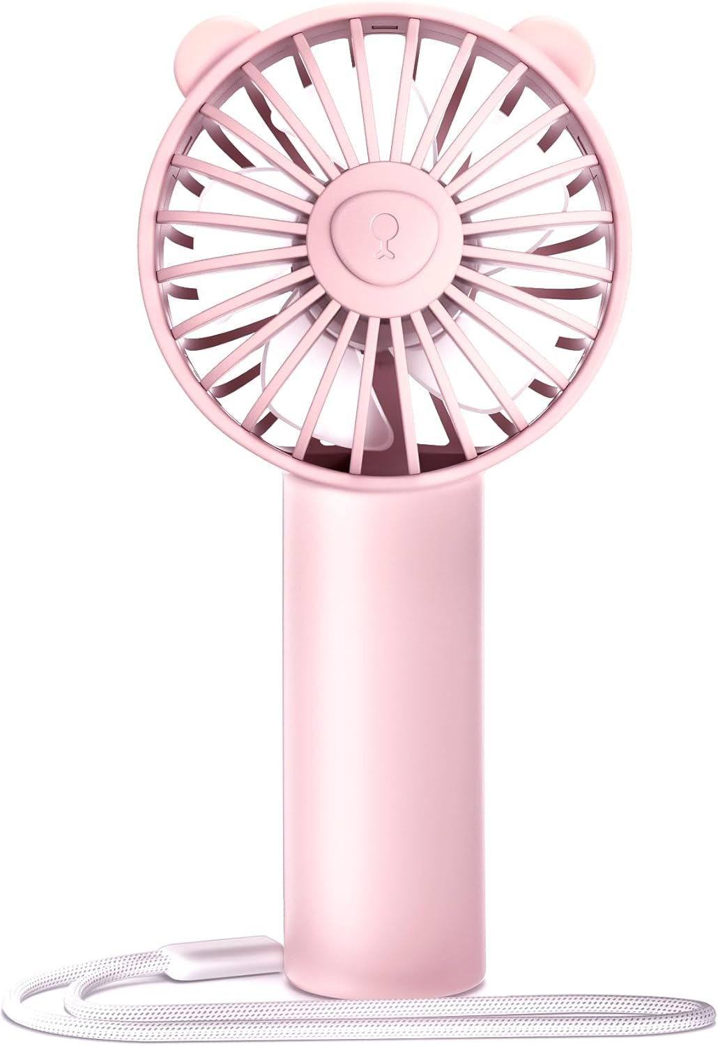 Mini Portable Fan, Handheld Fan with 3 Speeds for 2000Mah Battery USB-C Rechargeable, 3-Speed Quiet Operation, Stylish for Outdoors & Travel