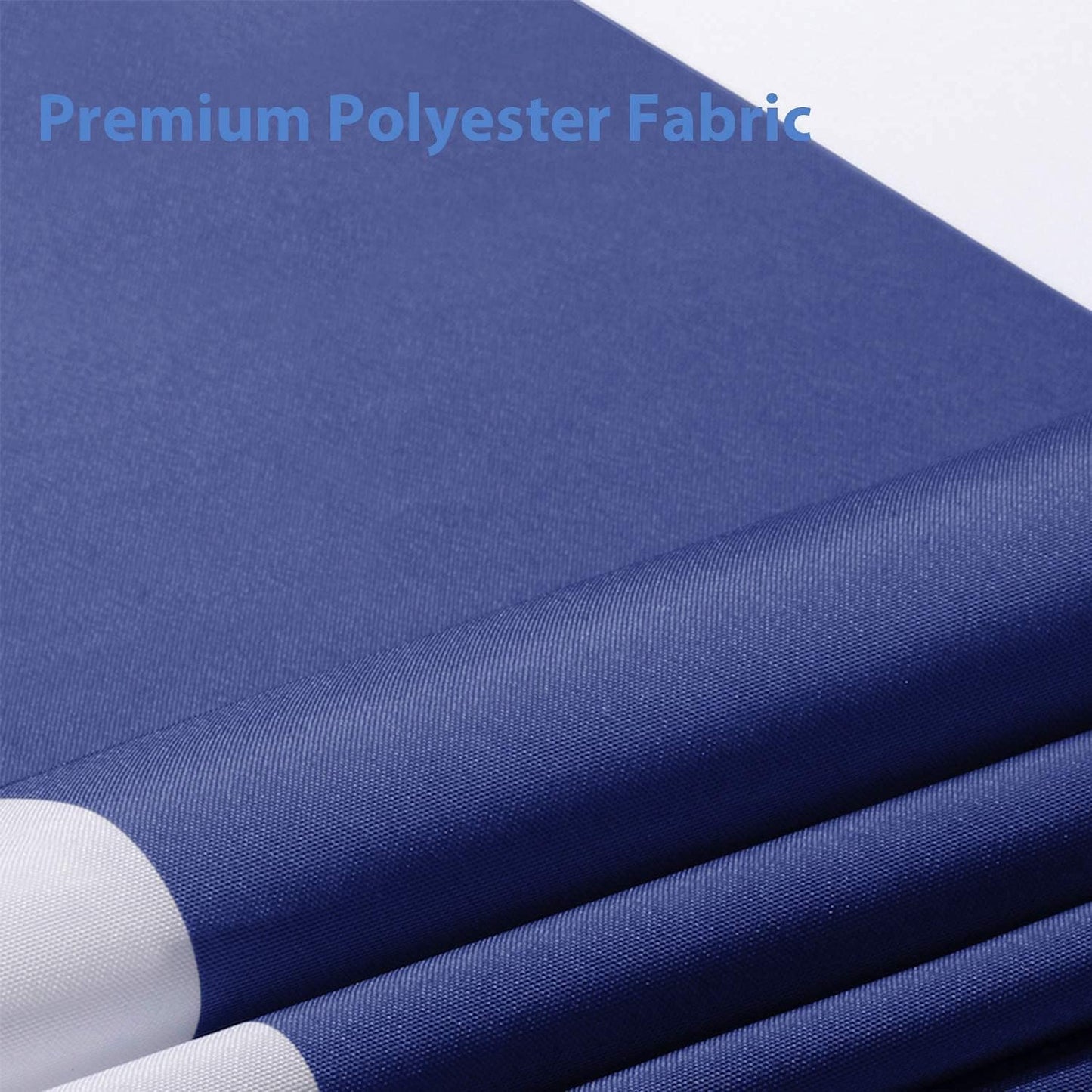 Navy Stripe Polyester Fabric Shower Curtains and 72X72 Inches PEVA 3G Shower Curtain Liner