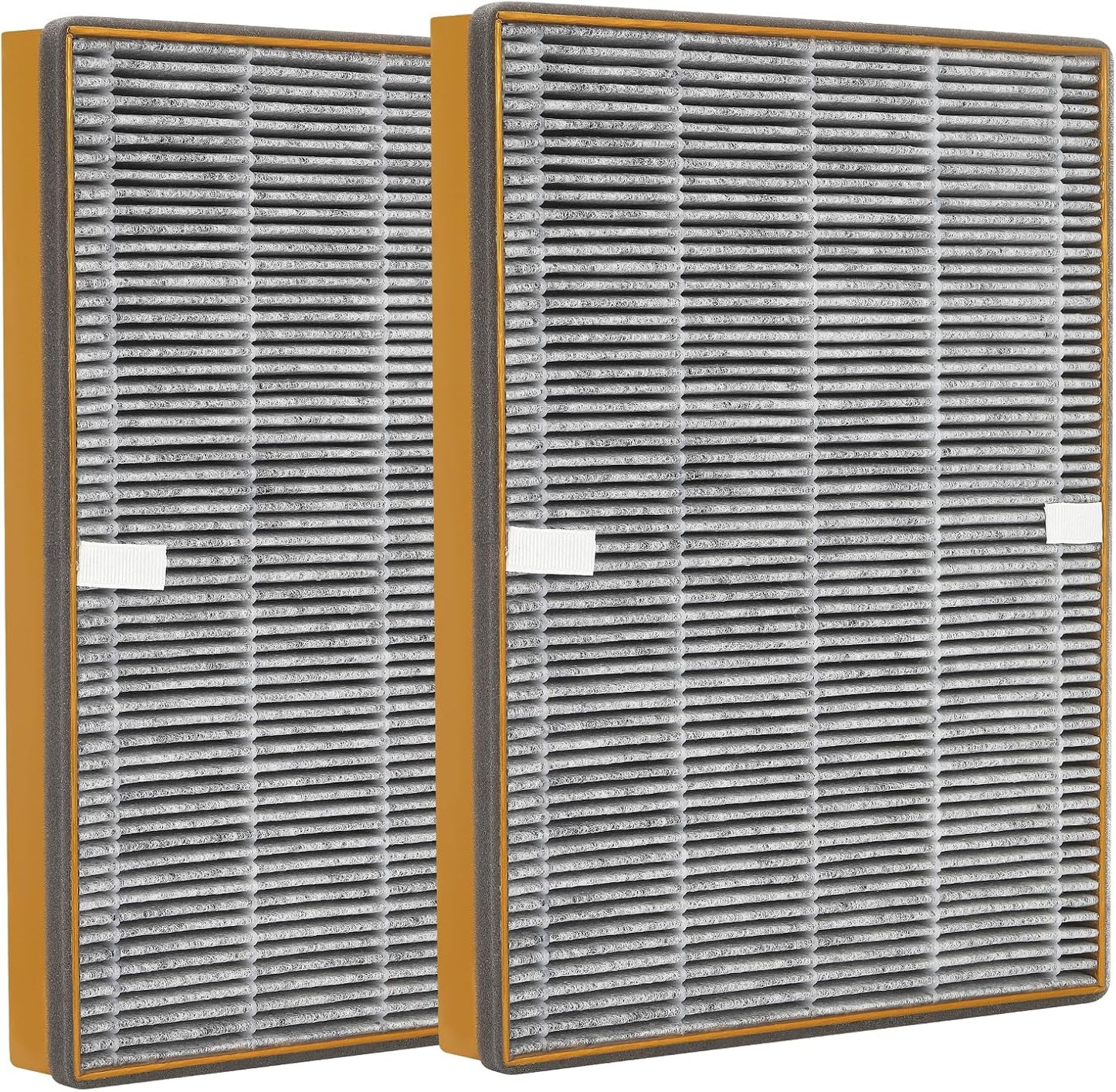 TT-AP002 Replacement Filter Set for Taotronics TT-AP002 and VAVA VA-EE008 Air Purifiers - 3-in-1 HEPA and Activated Carbon Filters, 2-Pack