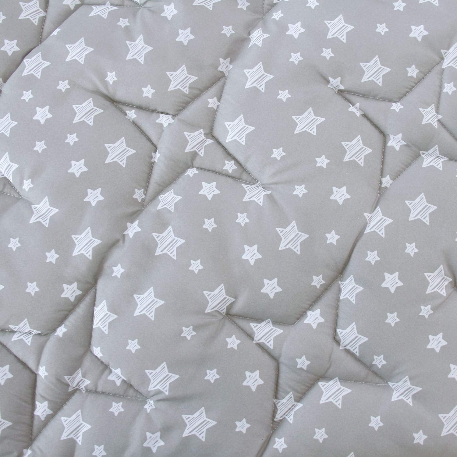 Hexagon Playpen Mat, Baby Playmat Fits Regalo Portable Play Yard 48 Inch and Hiccapop 53" Playpod Playpen, 6 Panel Playpen Mattress Non Slip Pad Mat