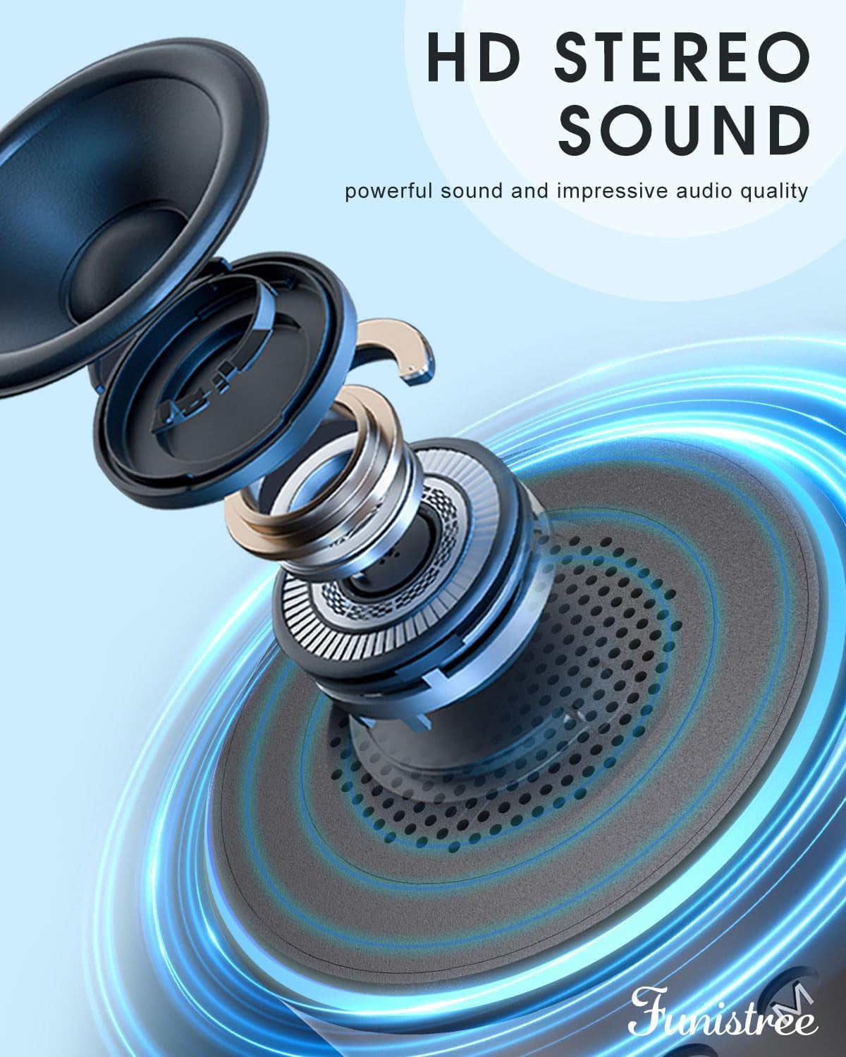 Dad Men Him Husband Gifts from Daughter Son Wife, Cell Phone Stand with Wireless Bluetooth Speaker, Tech Gadget Adjustable Detachable White Noise Sound Machine Dad Christmas Xmas Birthday Gifts