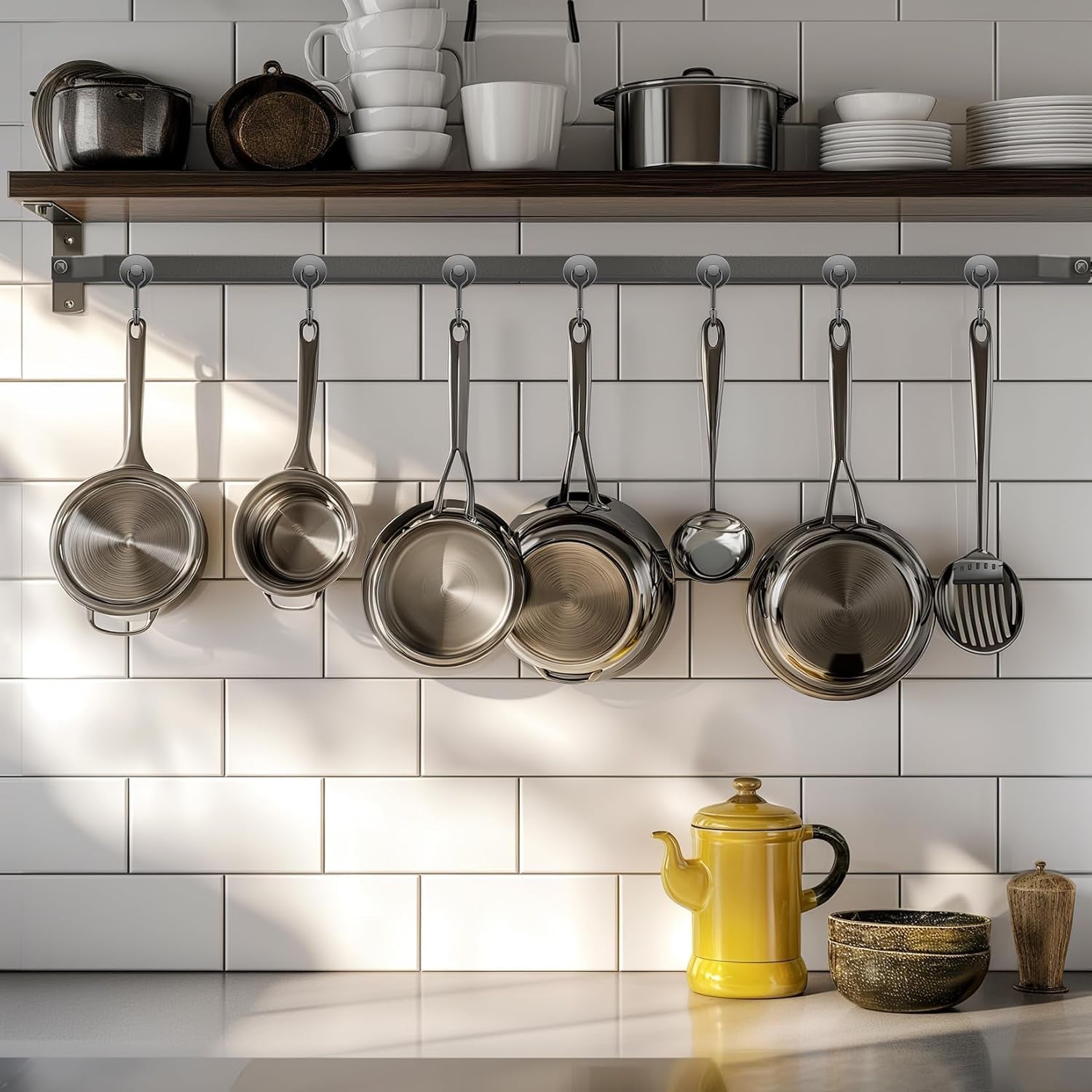 Black Magnetic Hooks, 25LBS Strong Magnetic Hooks Heavy Duty, 4Pack Neodymium Magnet Hooks for Cruise Cabin, Swivel Swing Magnets with Hooks for Refrigerator, Grill, Hanging, Classroom, Garage