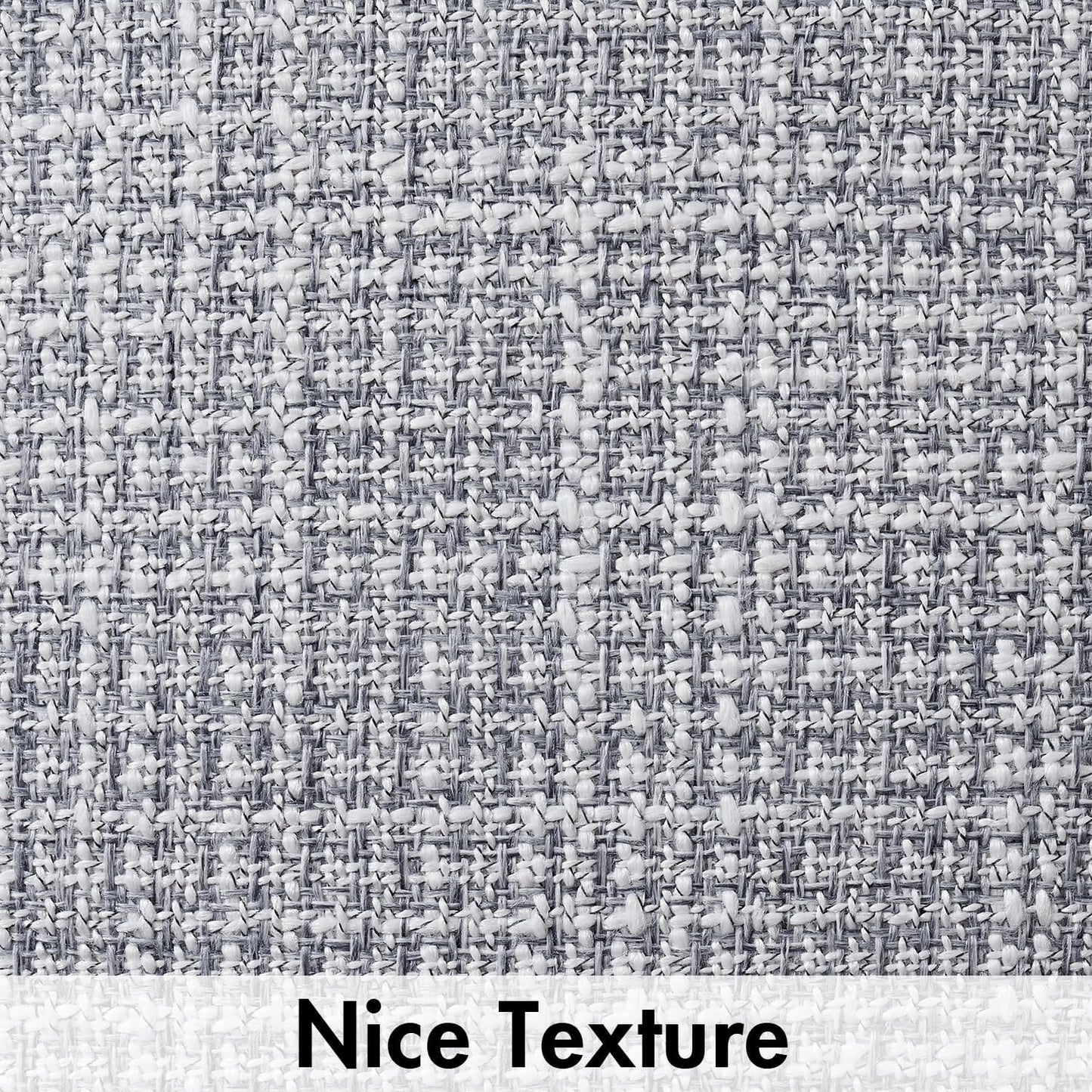 Burlap Linen Throw Pillow Covers 18X18 Inch Set of 2 Blue Grey Decorative Pillows Modern Farmhouse Pillowcases Soft Accent Cushion Covers for Outdoor Couch Sofa Bedroom Livingroom Home Decor