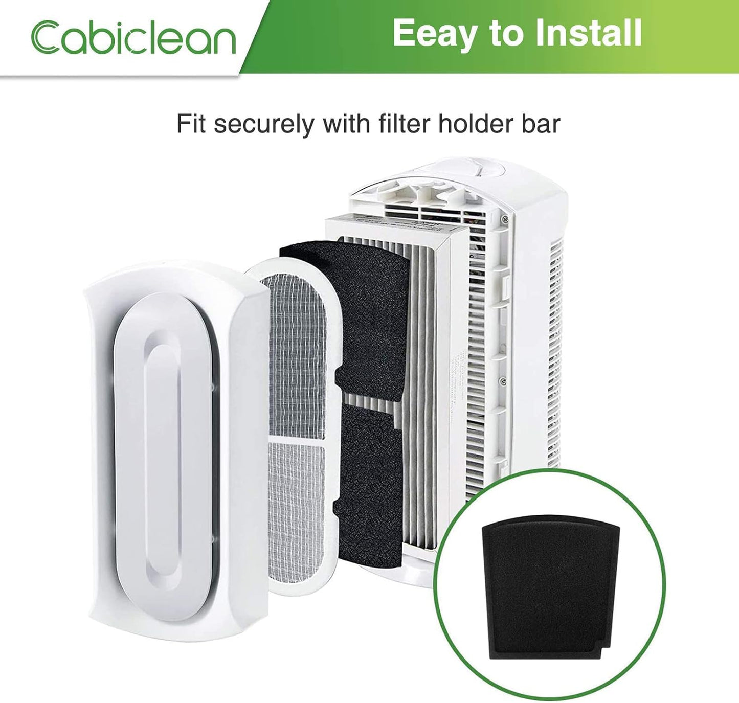 04234G Air Replacement Carbon Filters Compatible with Hamilton Beach Pet Trueair Purifier Odor Eliminators Model 04384,04386,04532GM,04530G,04530GM & 04531Gm,Compared to Part #04234G (6-Pack)