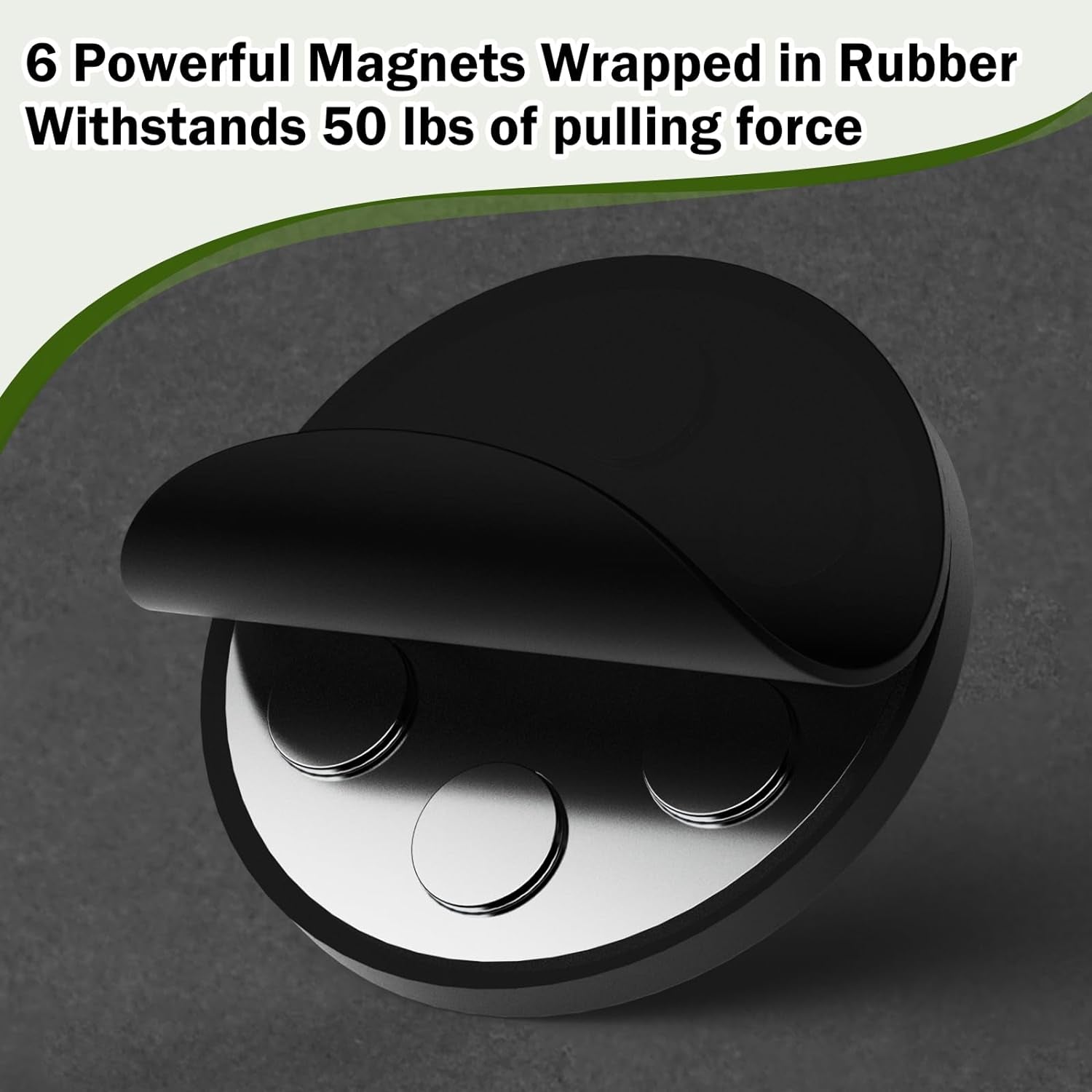 Magnetic Cup Holder,  SUS 304 Stainless Steel Magnetic Cup Caddy, Magnetic Drink Holder for Tractor Mower Truck School Bus Refrigerator Treadmill, Magnet Can Holder on Metal Surface(1 Pack)