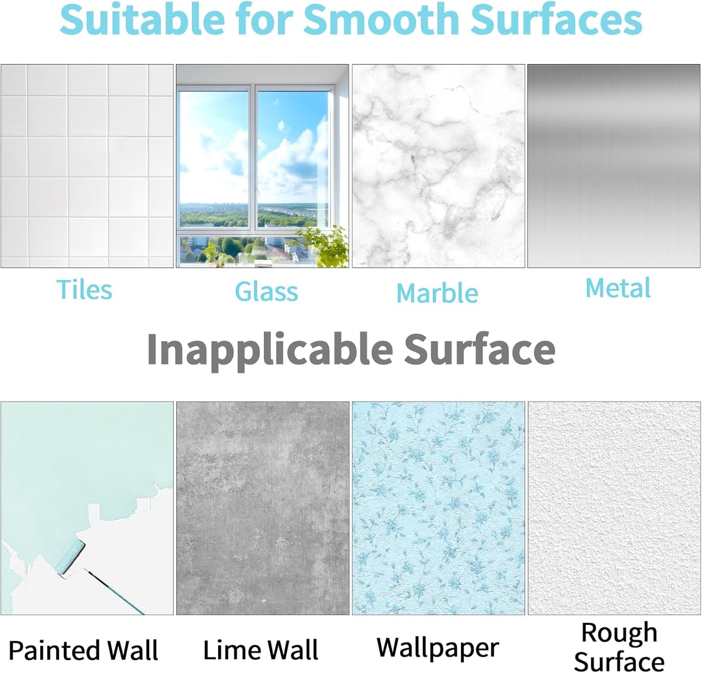 Adhesive Hooks for Walls No Damage 4 PCS, Heavy Duty Aluminum Strong Adhesive Towel Hooks for Bathrooms for inside Shower for Hanging Loofah, Clothes, Robes