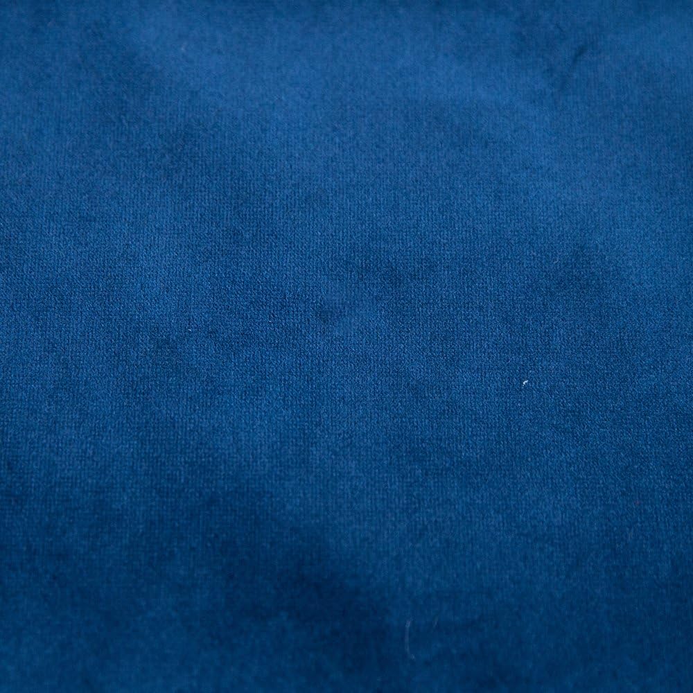 Velvet Soft Soild Decorative Square Throw Pillow Cover and Throw Pillow Insert Hypoallergenic Premium Pillow 12 X 20 Inch 30 X 50 Cm Dark Blue
