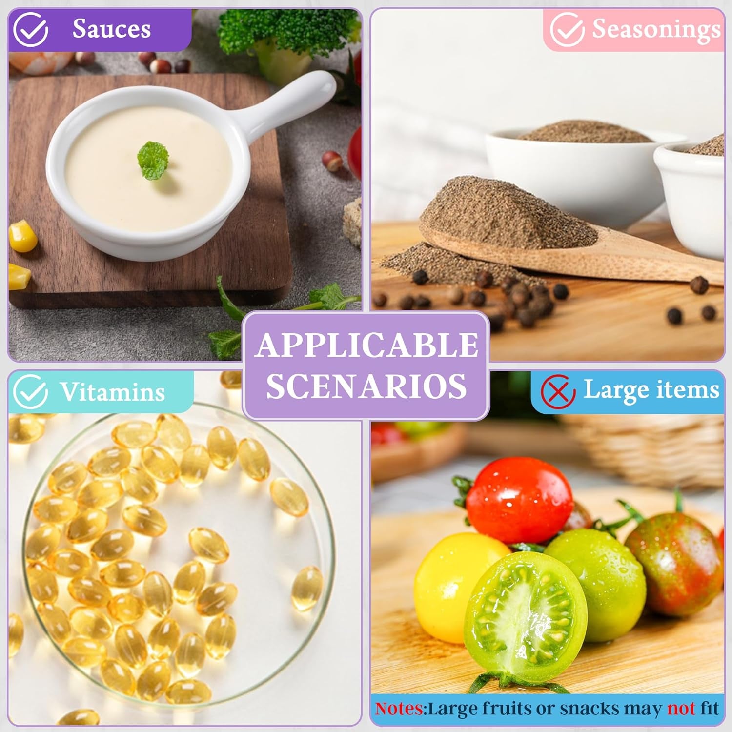 6X1.6 Oz Salad Dressing Containers with Lids, Small Leakproof Reusable Stainless Steel Salad Dressing Container to Go for Lunch Boxes,Sauce Containers, Picnics,Travel Meal Prep and Kitchen Storage.