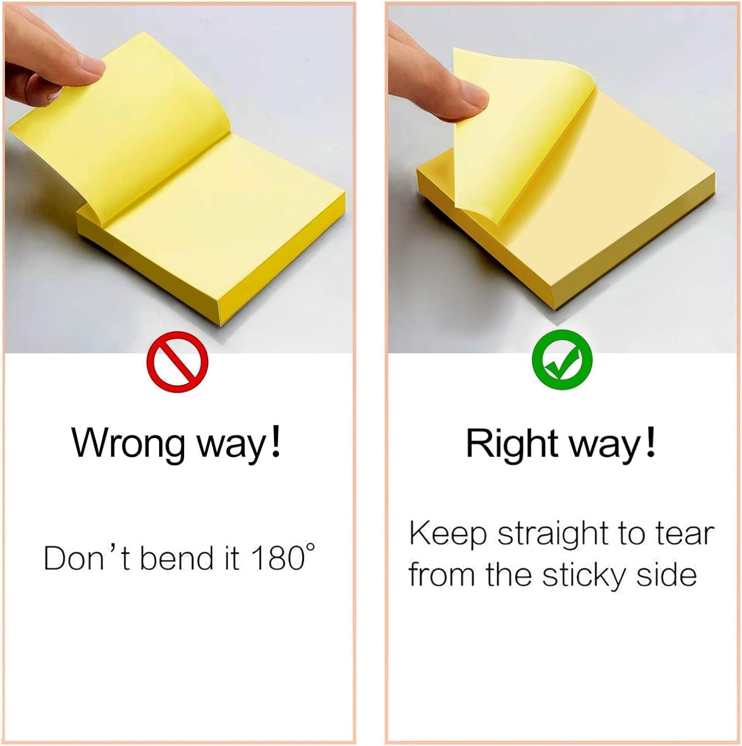 Sticky Notes 3X3 Inches Bulk 28 Pack 2800 Sheets Colored Self-Stick Pads, 100 Sheets/Pad, 4 Bright Colors (Yellow, Green, Pink, Blue) for Office Supplies, School, Home
