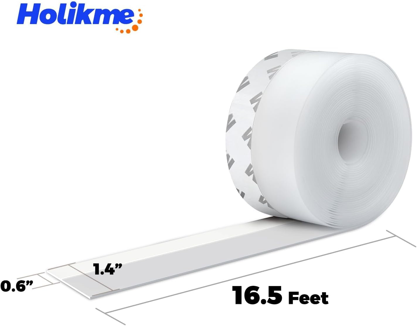 Weather Stripping 1.4 Inch × 16.5 Feet