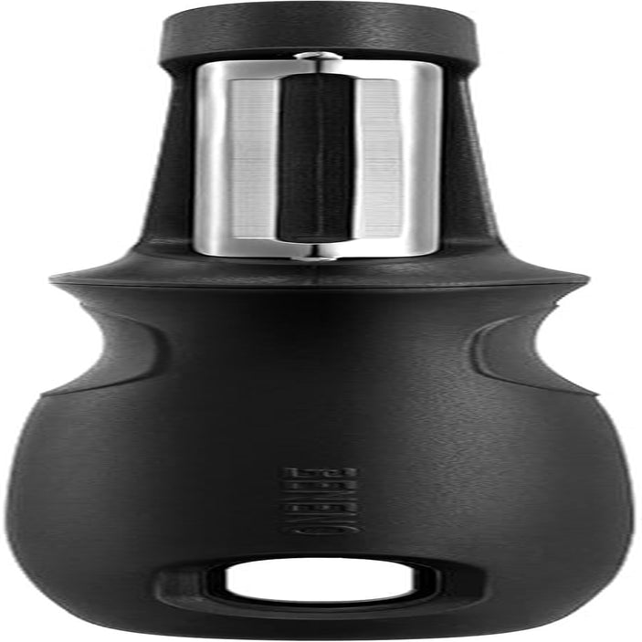 Swivel Vegetable Peeler, Razor-Sharp Smooth Peeling Stainless Steel Blades, Ergonomic Comfort Non-Slip Rubber Handle, Durable Kitchen Peeler Tool with Potato Eye Remover, Dishwasher Safe, Black