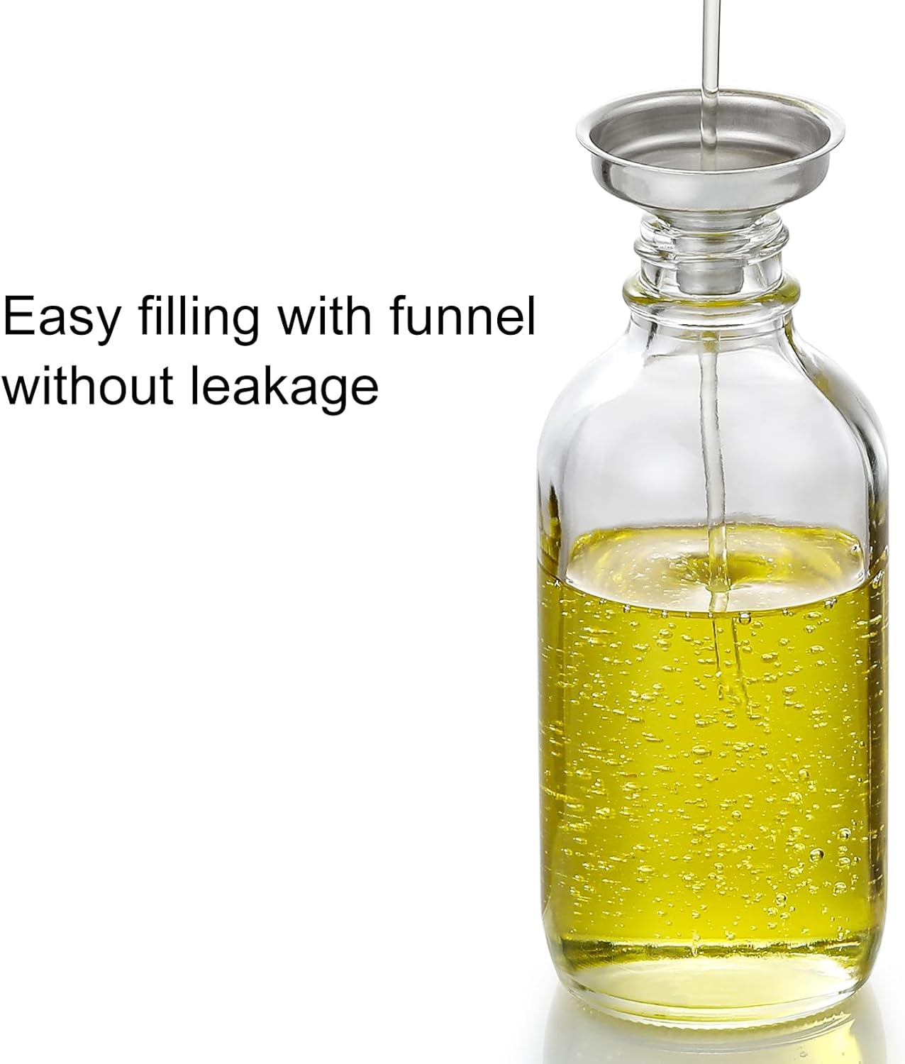 4 Pack 4Oz Glass Dropper Bottles with Measured Dropper - 120Ml Clear Tincture Bottles with Calibrated Glass Eye Droppers (1Ml), Leakproof Essential Oil Bottle for Health, Personal Care & Beauty