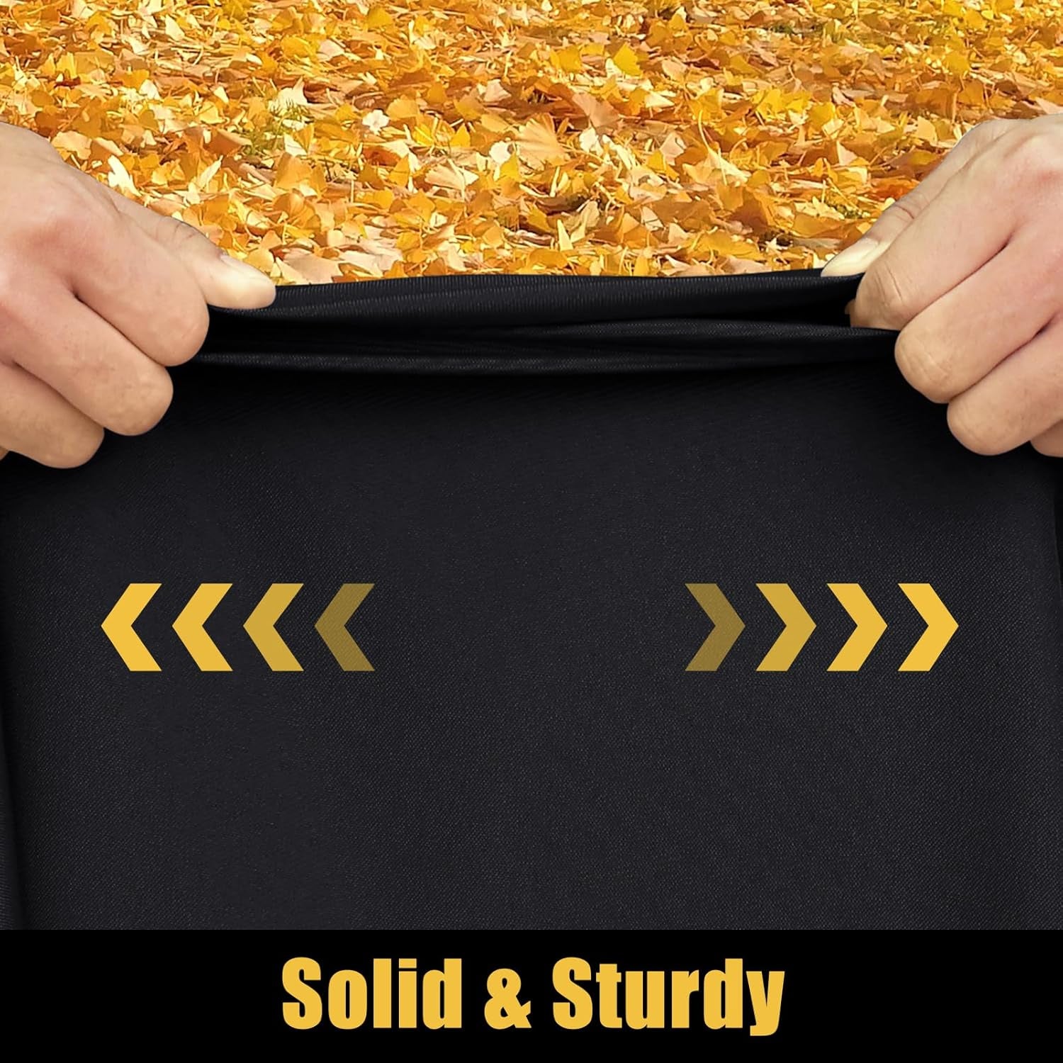 2 Pack Rectangle Picnic Table Cloth, Waterproof Elastic Fitted Tablecloths, Washable Polyester Rectangular Patio Table Cover for Camping, Indoor and Outdoor (Black, 30"X48")