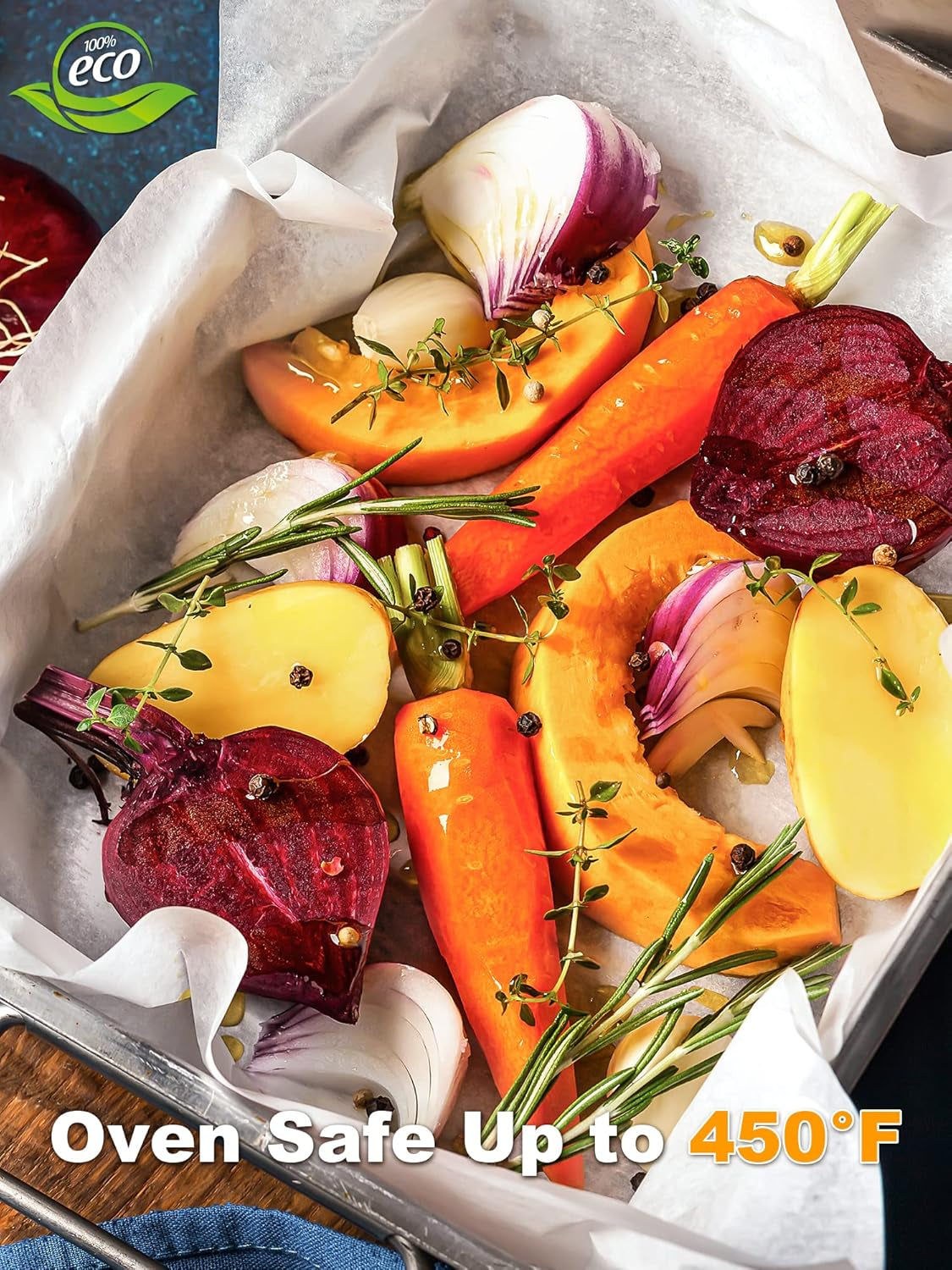 200 Pcs Parchment Paper Baking Sheets, 8X12 Inch Non-Stick Precut Baking Parchment, Suitable for Baking Grilling Air Fryer Steaming Bread Cup Cake Cookie and More (White)