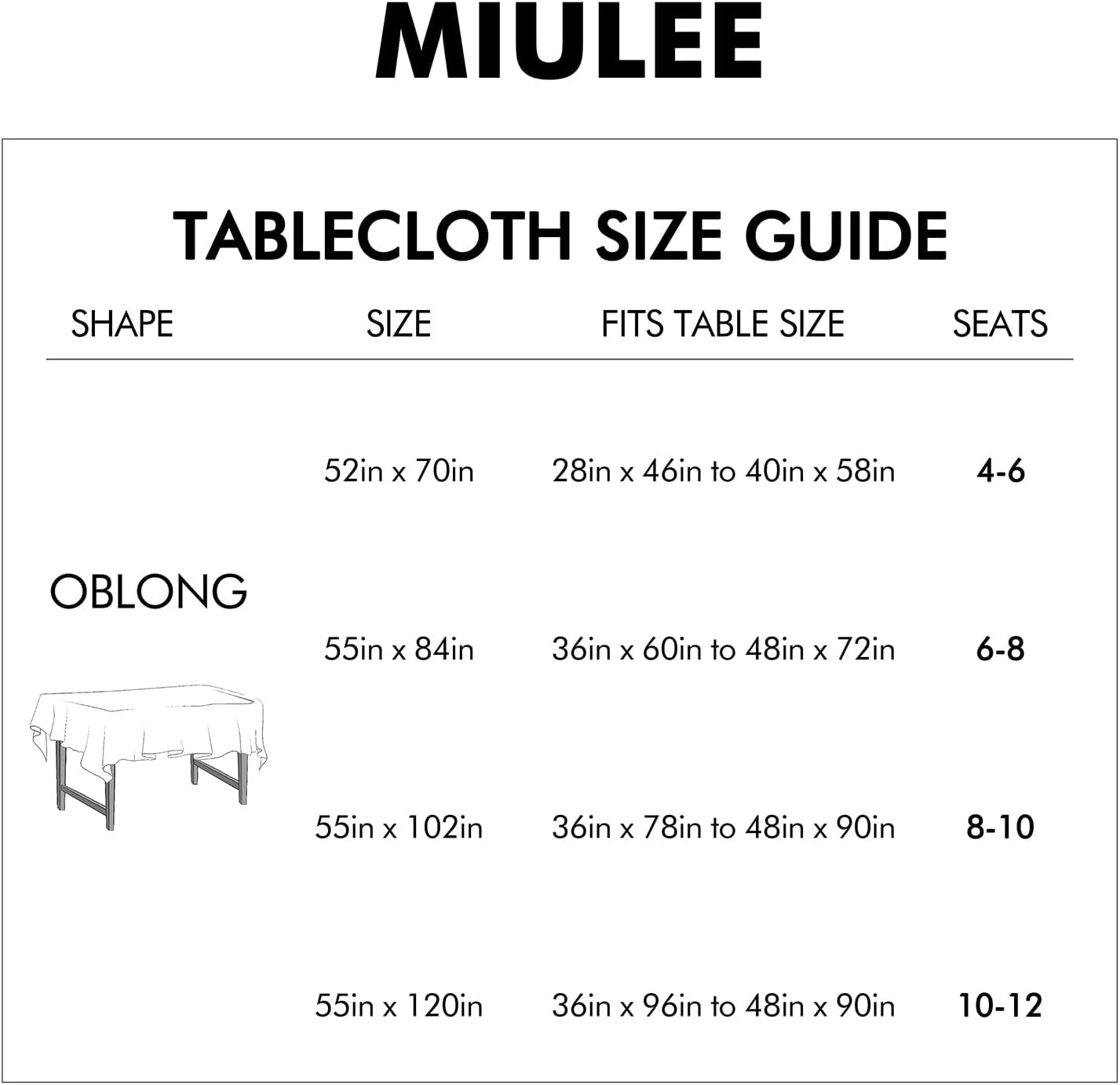 Natural Thick Polyester Rectangle Tablecloth with Decorative Cutouts Waterproof Stain Resistant Table Cloth Farmhouse Table Cover for Thanksgiving Dining Party Camping, 52 X 70 Inch