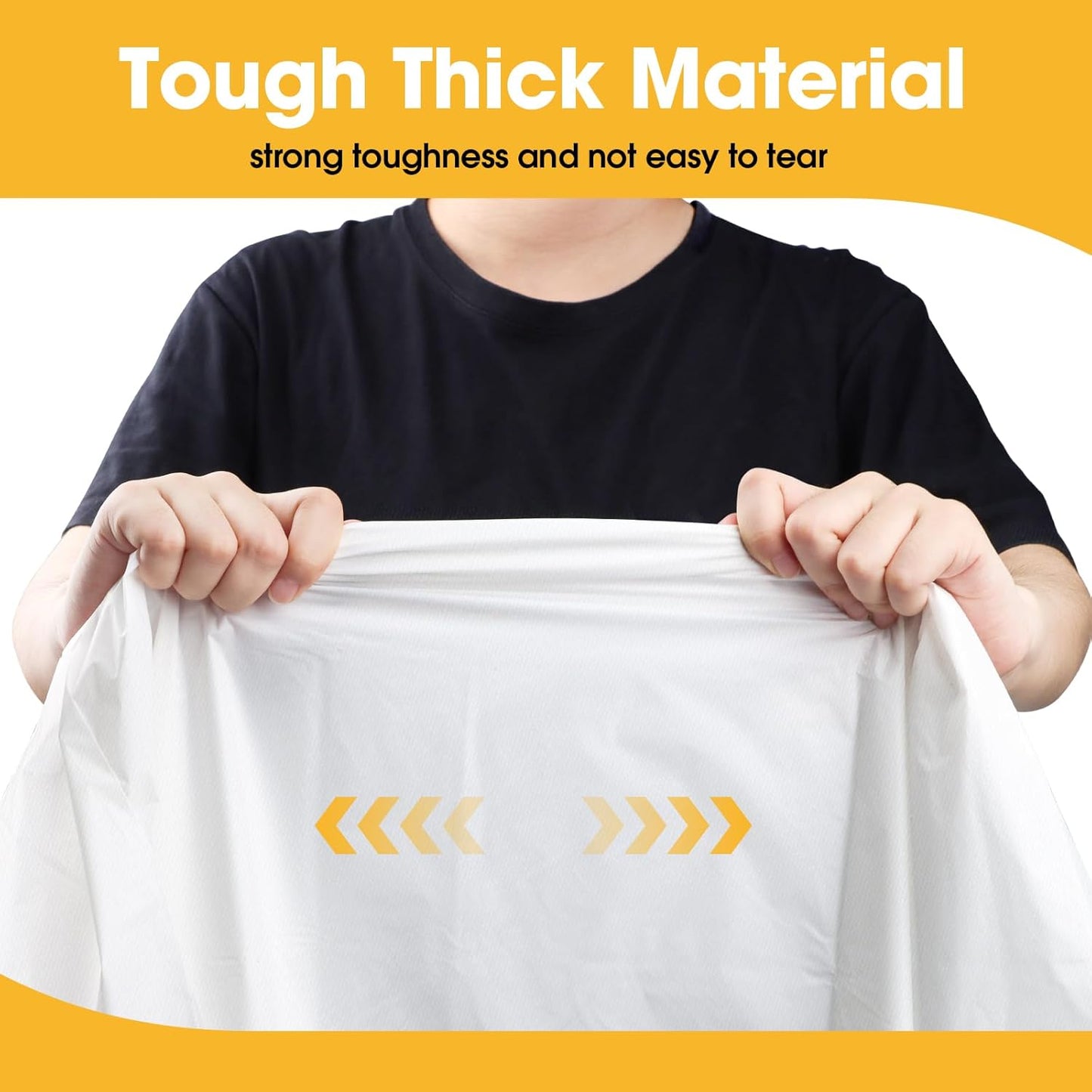 White Plastic Table Cloth - 16 Pack 54" × 108" Rectangle Disposable Tablecloths for 6FT Tables, Waterproof Table Cover for Party, Holiday & Gathering Use