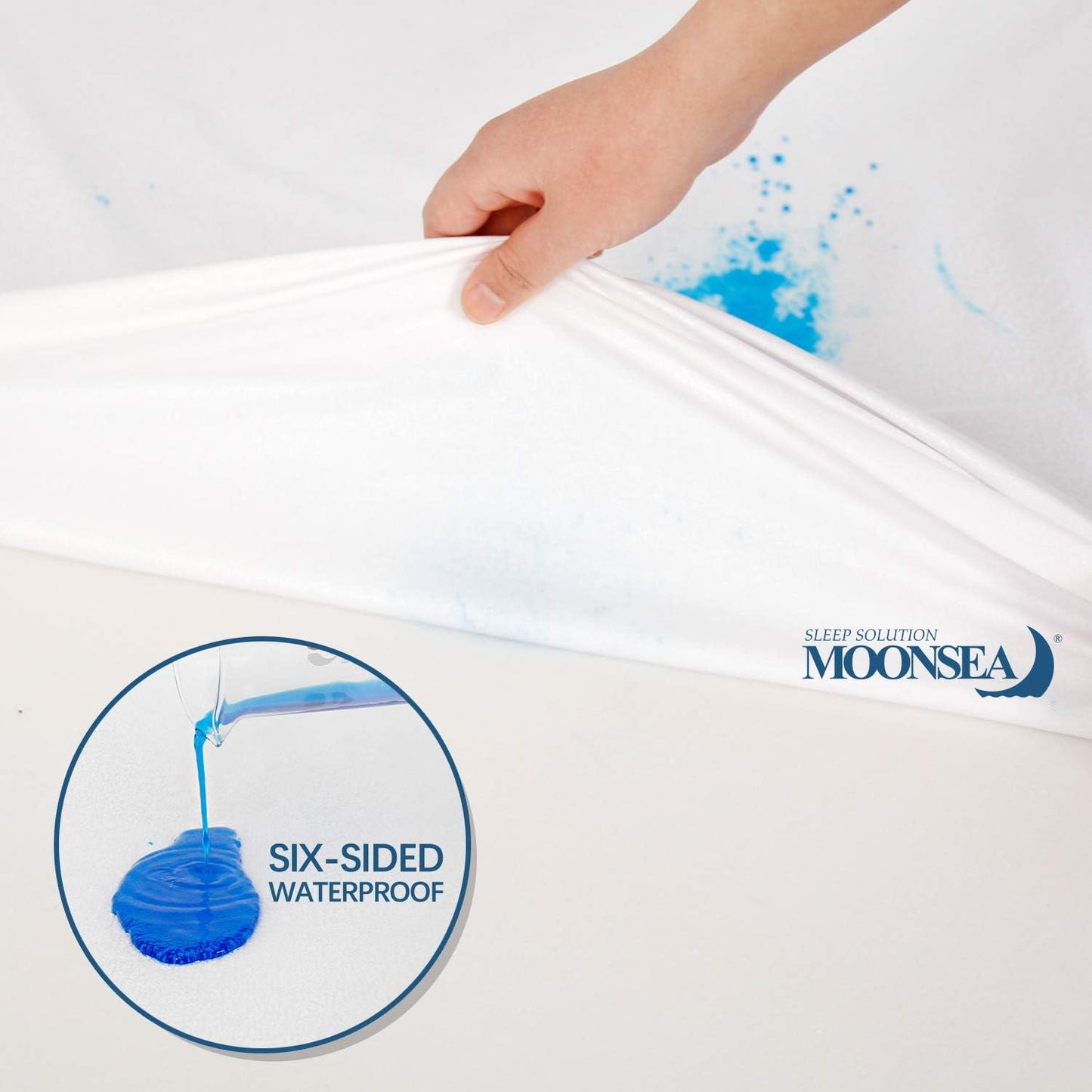 Zippered Mattress Protector Twin XL with Ultra Soft Terry Surface, 6-Side Waterproof Mattress Encasement, Well Made Zipper, Noiseless, for Standard Twin XL Mattress 39'' X 80''