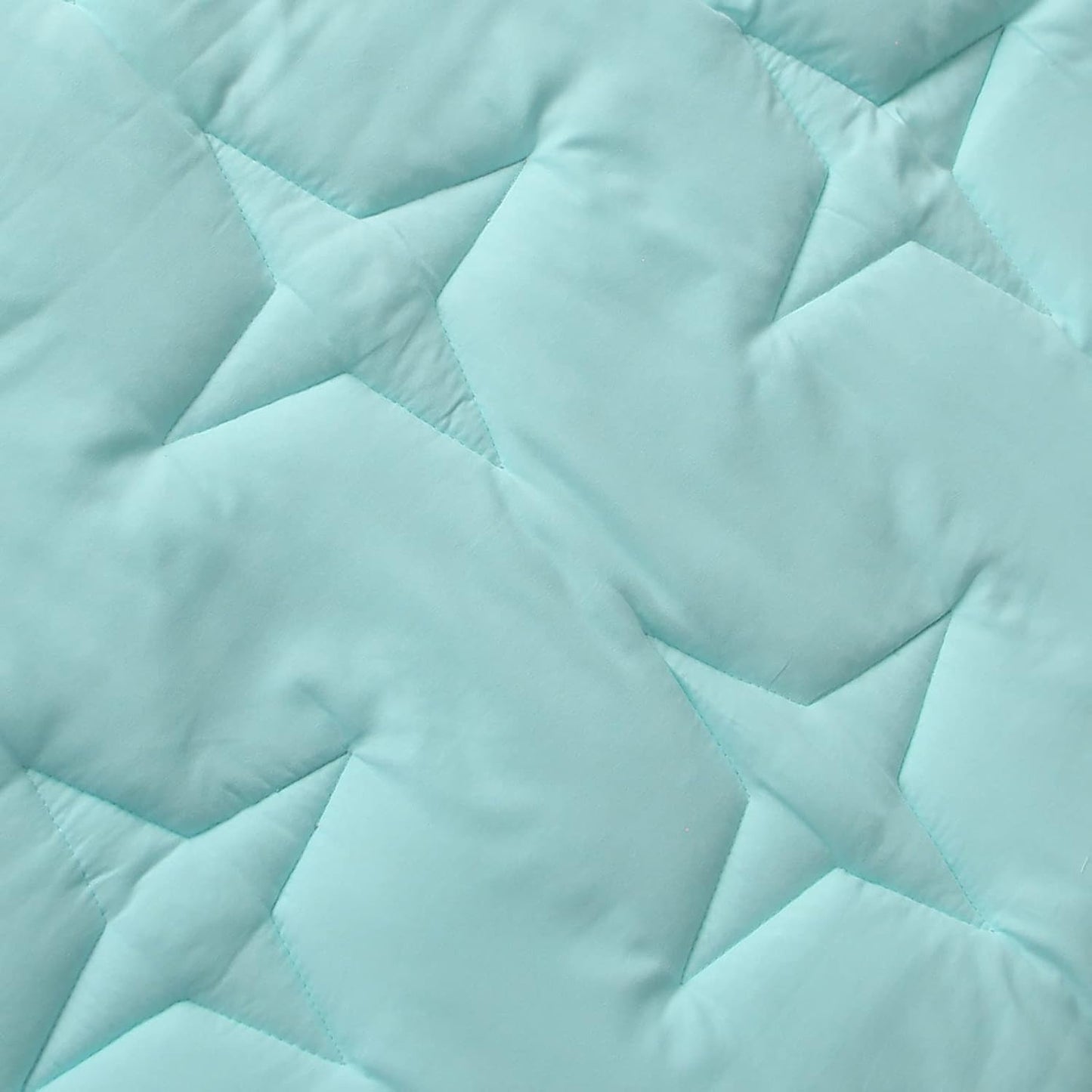 Hexagon Playpen Mattress Mat Blue, Non Slip Playpen Mat for Regalo Play Yard 6 Panel Playpen, Fit Hiccapop 53" Playpod Portable Playard, Kids Tent Mat Hexagon