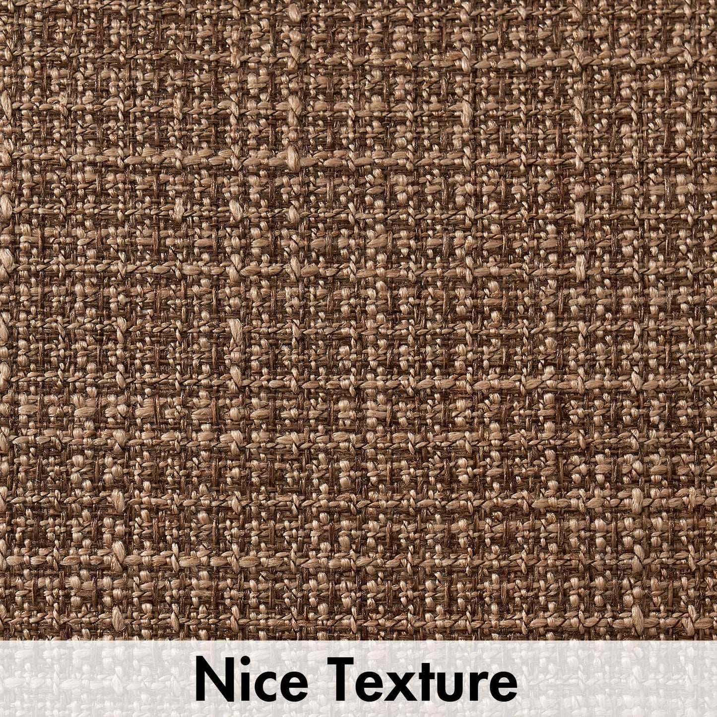 Burlap Linen Throw Pillow Covers 18X18 Inch Set of 2 Brown Decorative Pillows Modern Farmhouse Pillowcases Soft Accent Cushion Covers for Outdoor Couch Sofa Bedroom Livingroom Home Decor