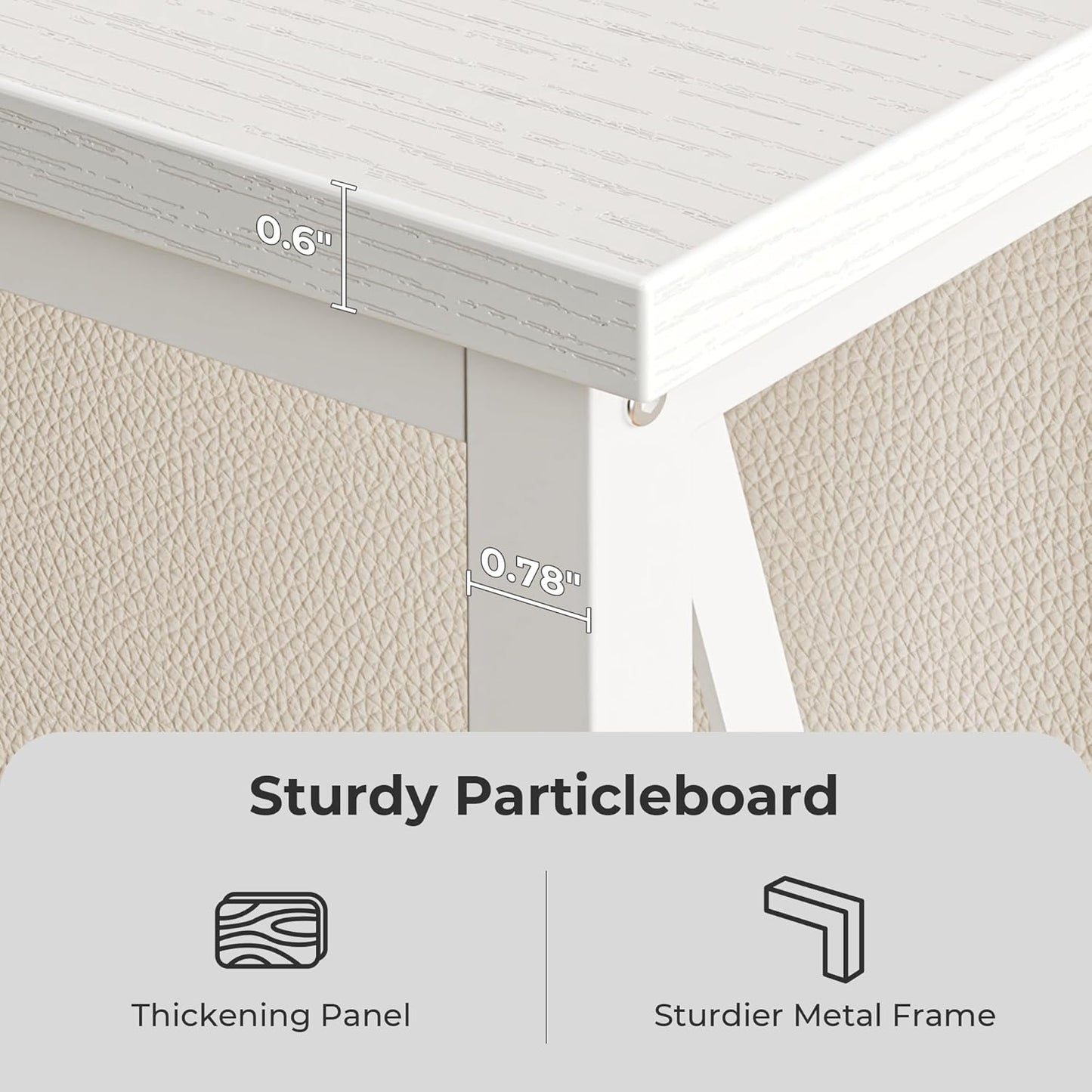 70-Inch Console Table with Outlets and USB-C Port, Extra Long X-Shaped Design for Entryway or Living Room, Narrow Metal Frame with Wooden Top in White