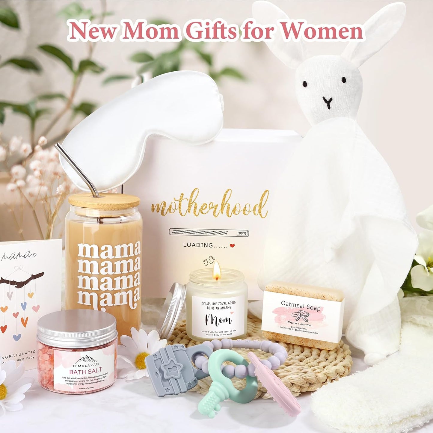 Postpartum Care Package for New Mothers - Thoughtful Gift Basket for New Moms, Ideal for Baby Showers and First-Time Moms