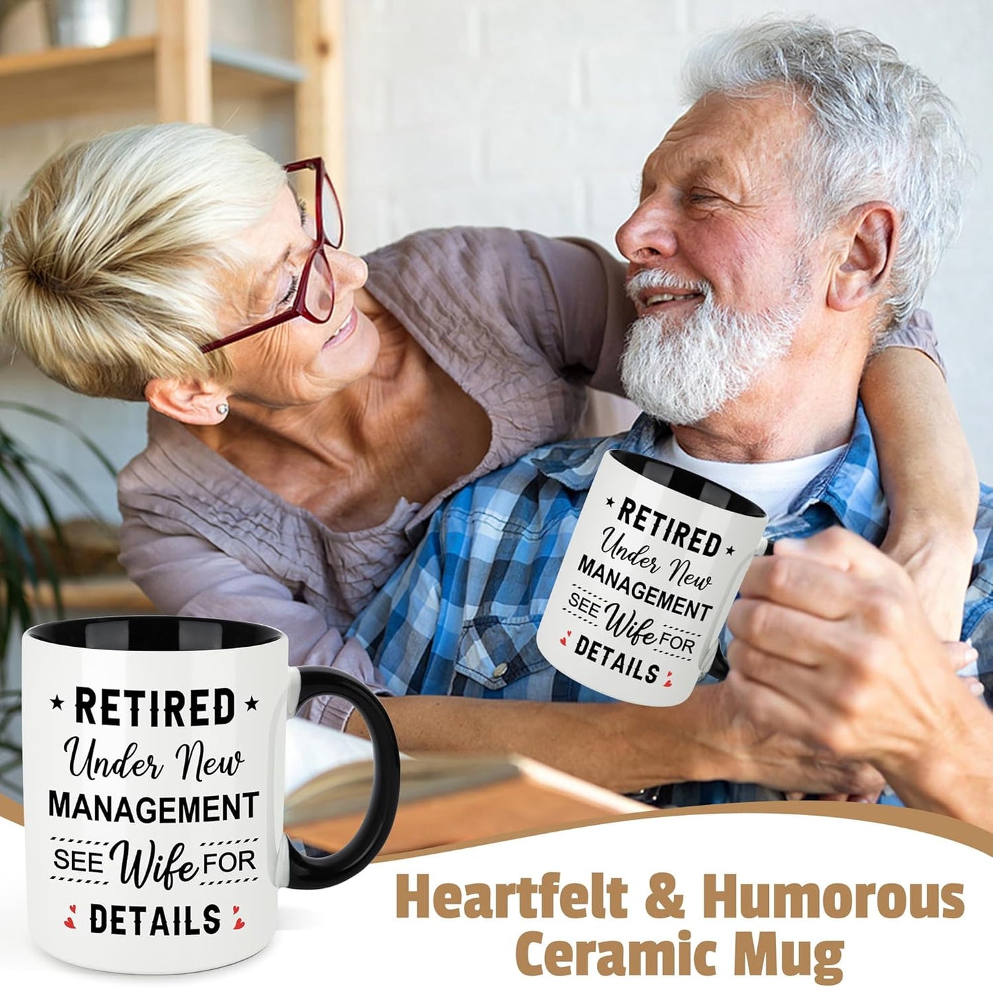 Retirement Gifts for Men 2025: Thoughtful Retirement Decorations and Gift Ideas Including Mug, Hat, Candle, Socks, and Dice