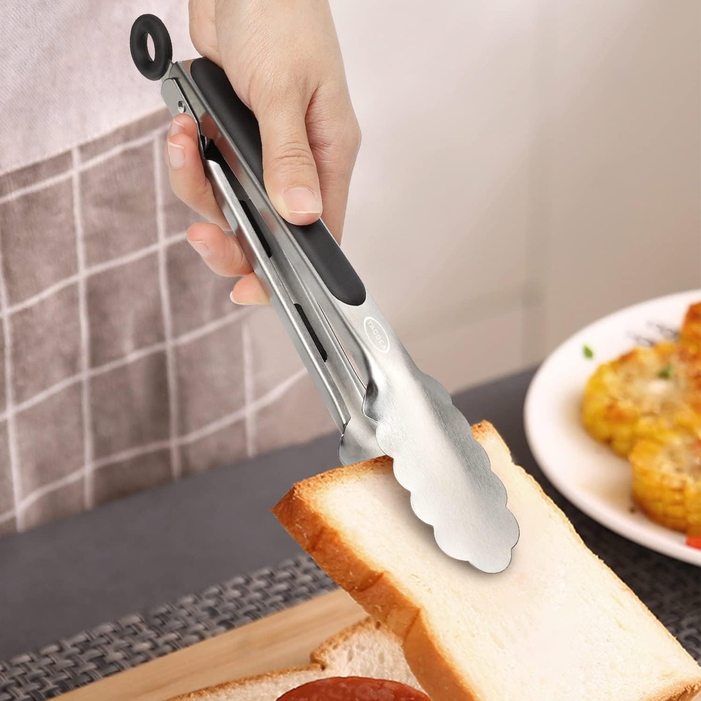 Vegetable Peeler & Stainless Steel Kitchen Tongs