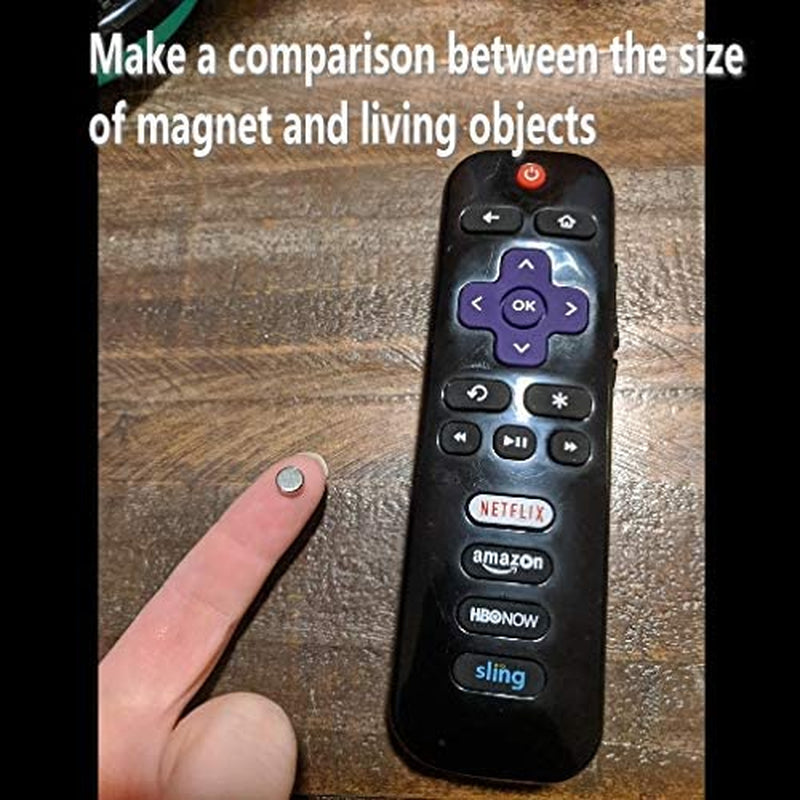 60Pcs Small Magnets,Round for Refrigerator , Cylinder, Fridge , Office , Whiteboard , Durable Little Miniature Tiny Mini for Crafts