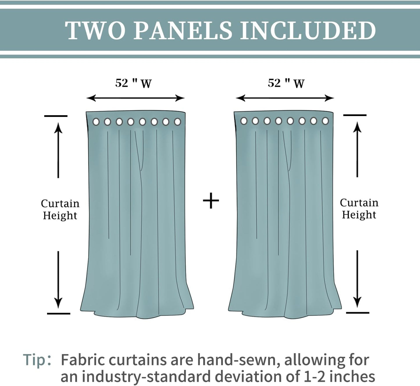 White Sheer Curtains 63 Inch Length 2 Panels for Bedroom, Light Filtering Linen Semi Sheer Privacy Curtains Grommet Opaque Textured Casual Drapes for Living Room, 52 X 63 Inch