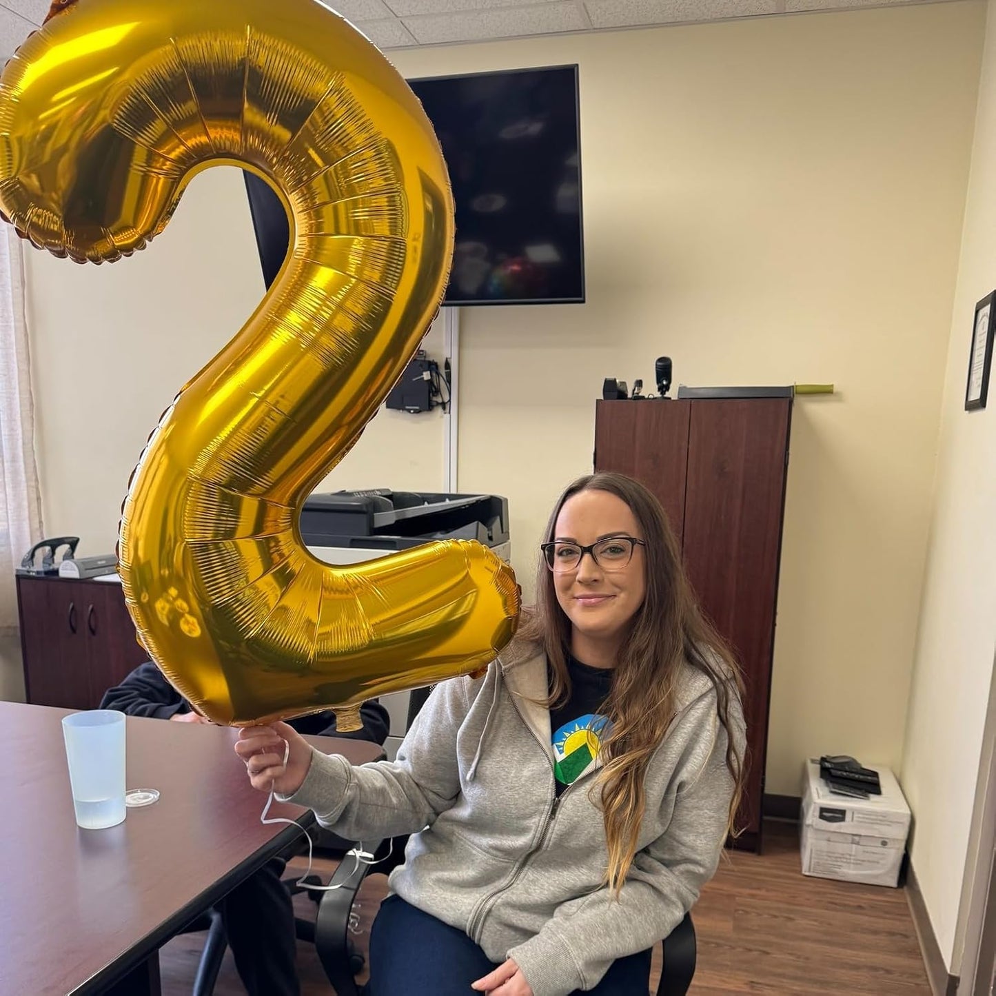 Gold Number 3 Balloon 40 Inch, 3 Balloon Number, 3Rd Birthday Decorations, Gold Party Supplies for Boys Girls