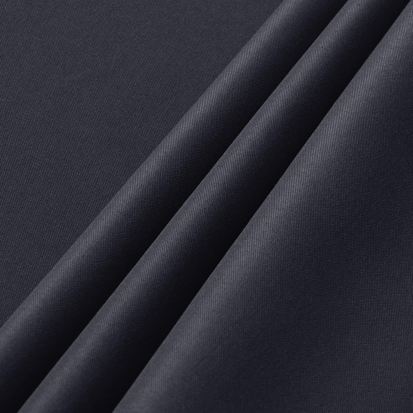 2 Pack Dark Grey Tablecloth 60 X 102 Inch, Rectangle 6 Feet Table Cloth - Stain and Wrinkle Resistant Washable Polyester Table Cover for Dining Tables, Buffet Parties and Camping