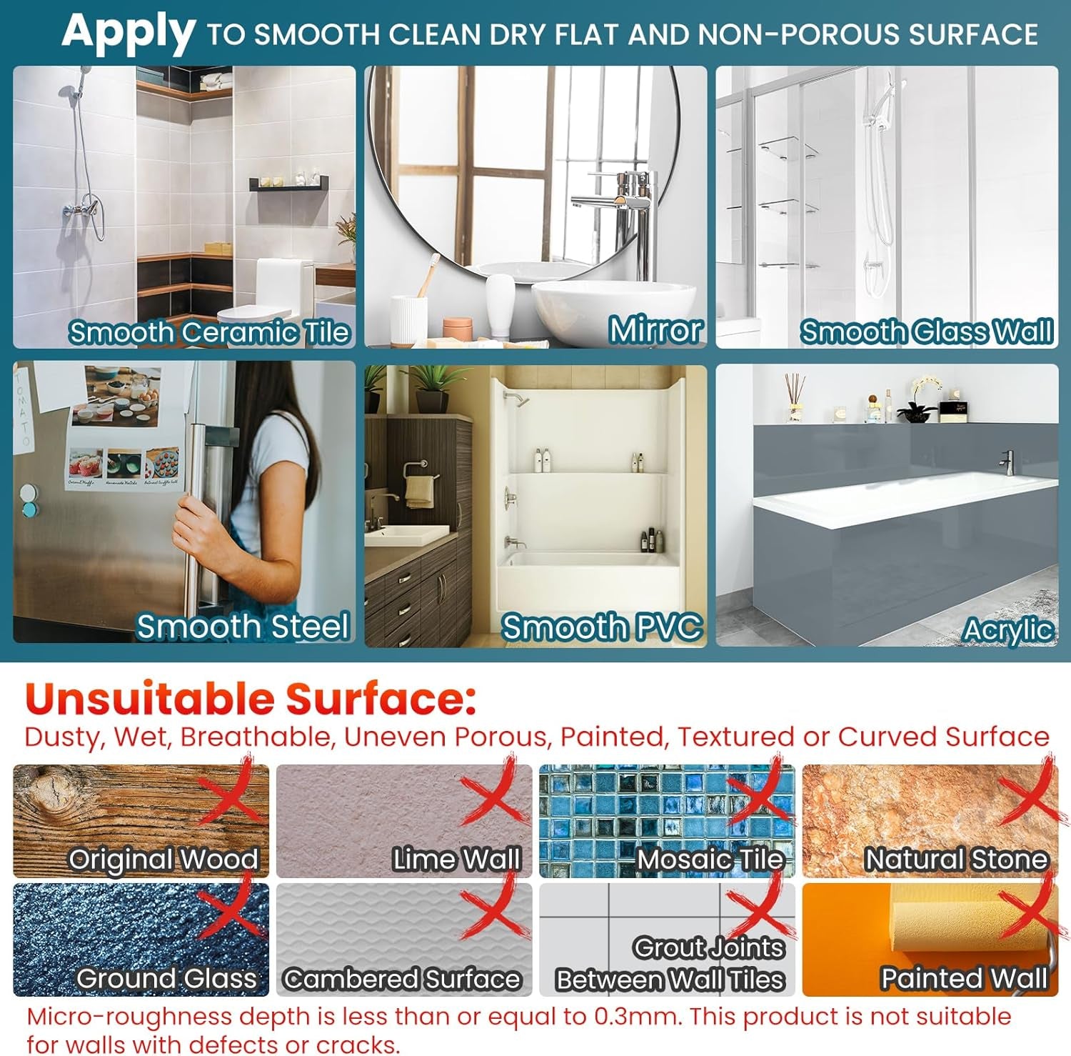 2 Pack Powerful Suction Cup Razor Holder, 304 Stainless Steel Bathroom Suction Hooks for Towel, Loofah, Bathrobe, Stylish Shaver Holder for Shower Wall, Easy to Install and Reuse, Silver