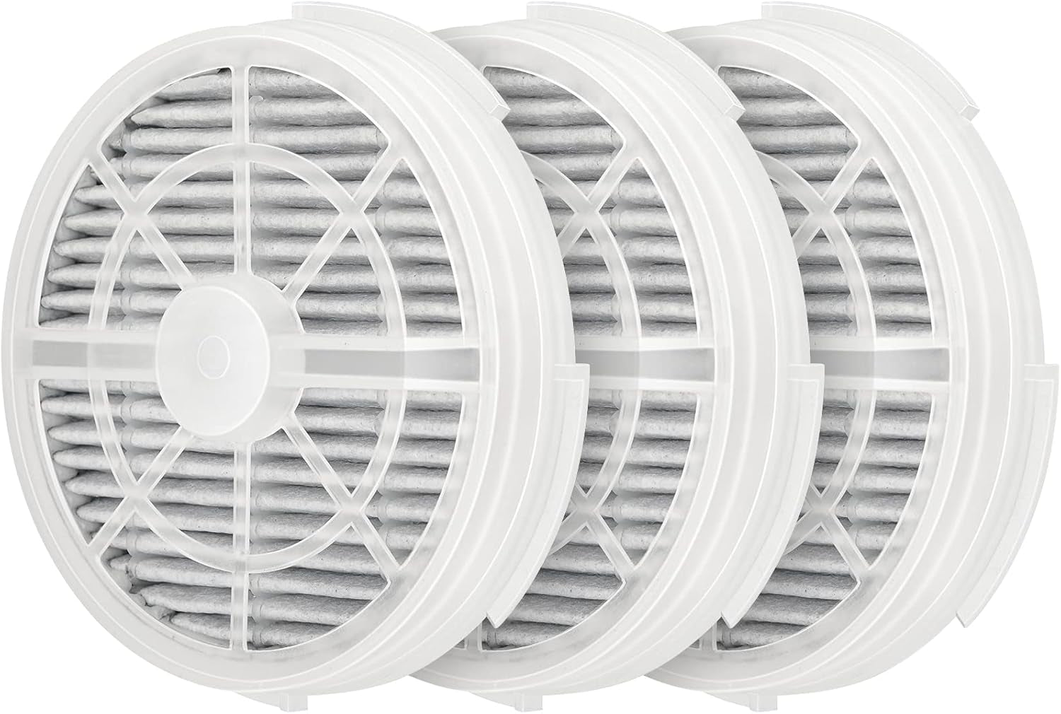 GL2103 Replacement Filter Set for RIGOGLIOSO, JINPUS, and LTLKY Air Purifiers - 2-in-1 HEPA and Activated Carbon Filters (3-Pack)