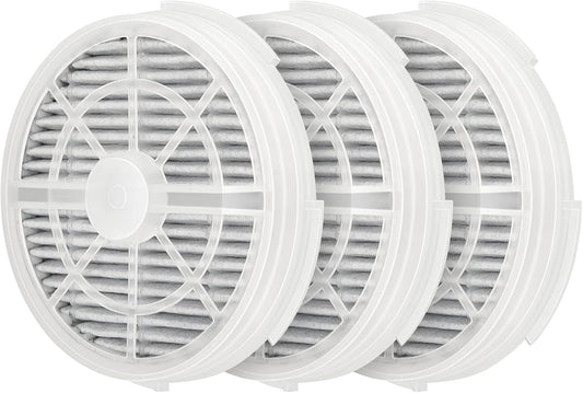 GL2103 Replacement Filter Set for RIGOGLIOSO, JINPUS, and LTLKY Air Purifiers - 2-in-1 HEPA and Activated Carbon Filters (3-Pack)
