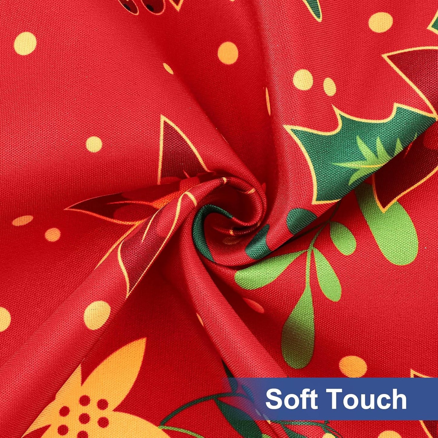 round Fabric Fitted Tablecloth, Elastic Waterproof Oil Proof Table Cloth, Washable Polyester Table Cover Fits 36"-44" round Tables for Outdoor Picnic Dinner, Flowers